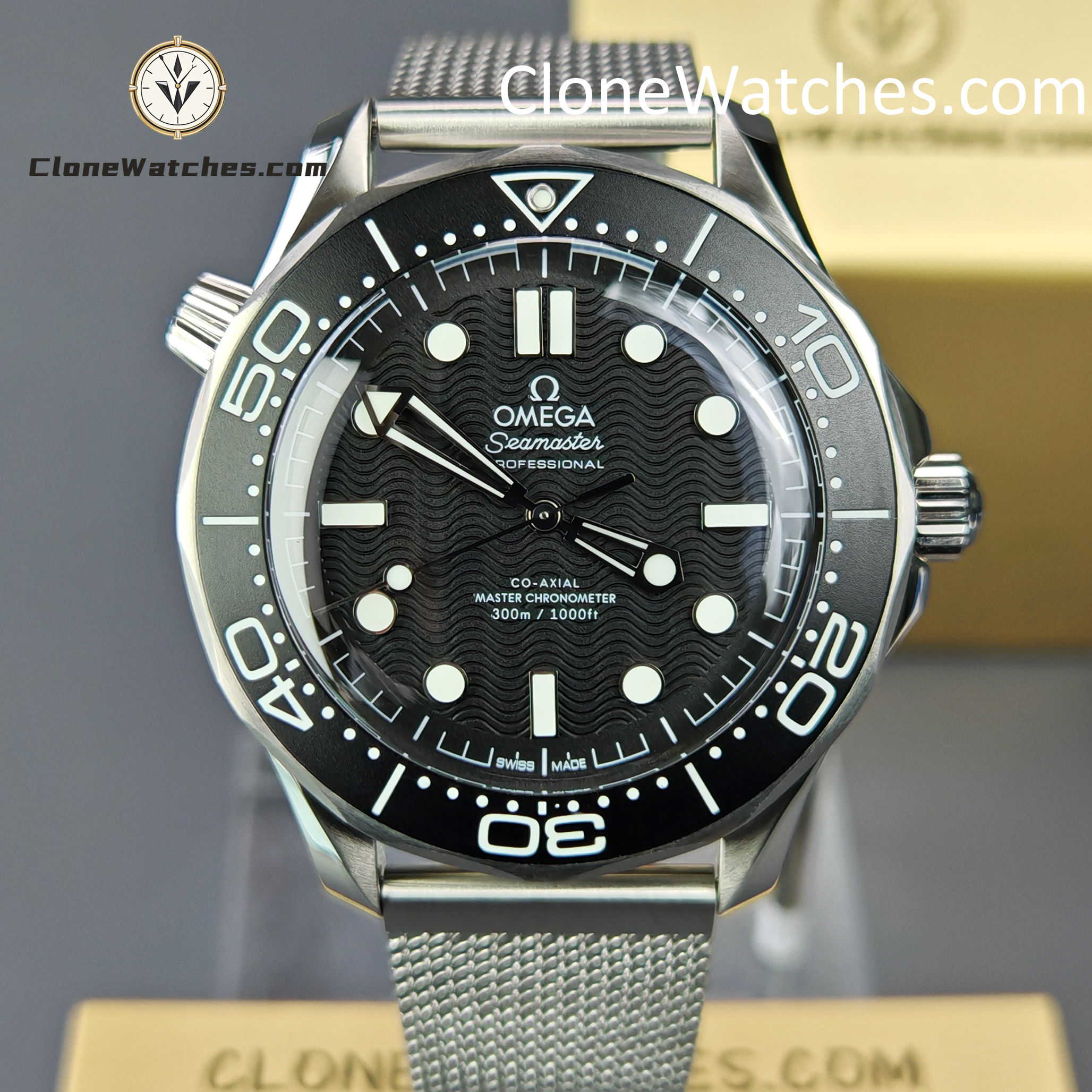 OMEGA Super Clone Watches 1:1 Seamaster Diver 300M 210.30.42.20.01.010 42mm