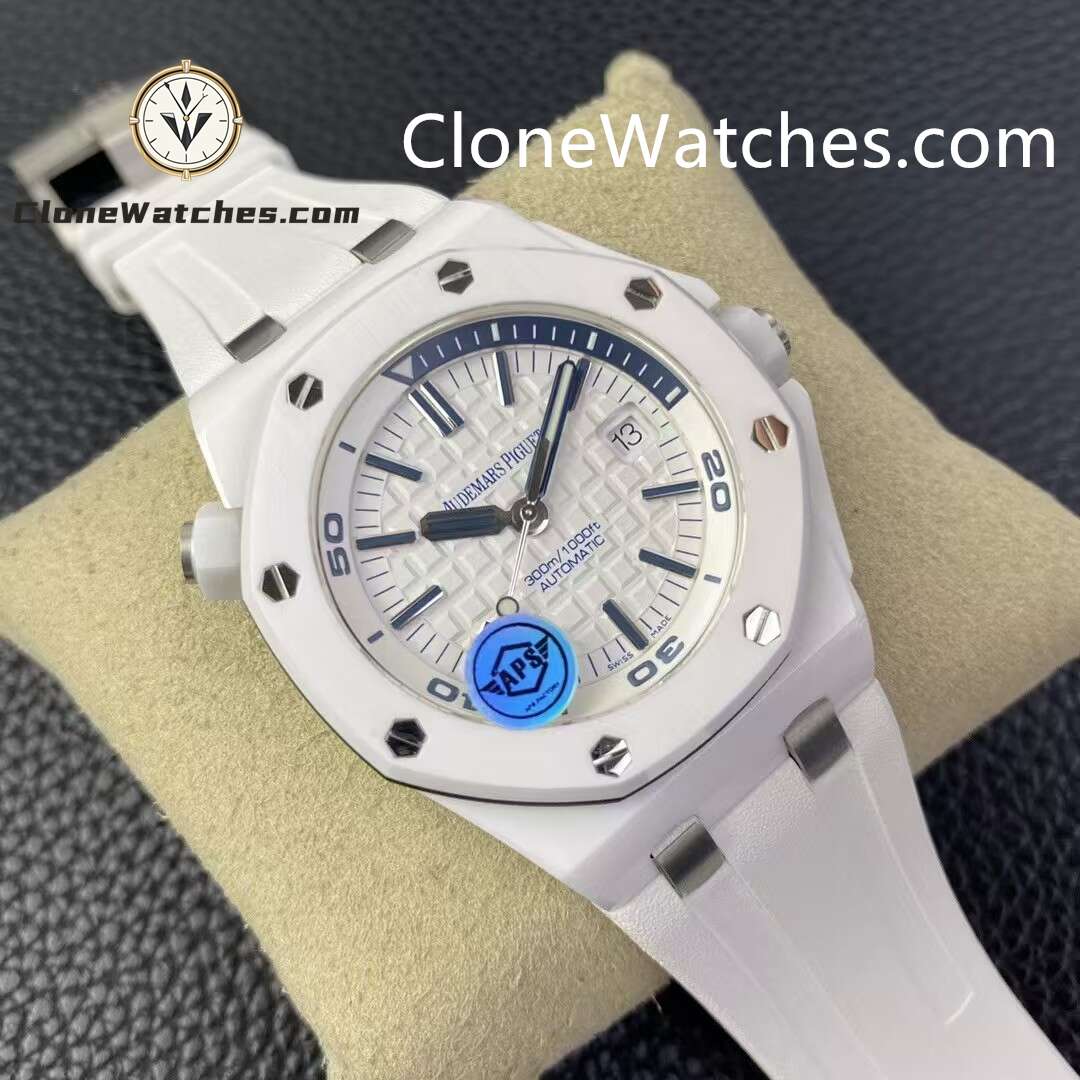 Audemars Piguet Super Clone Watches 1:1 Royal Oak Offshore 15707 White Dial