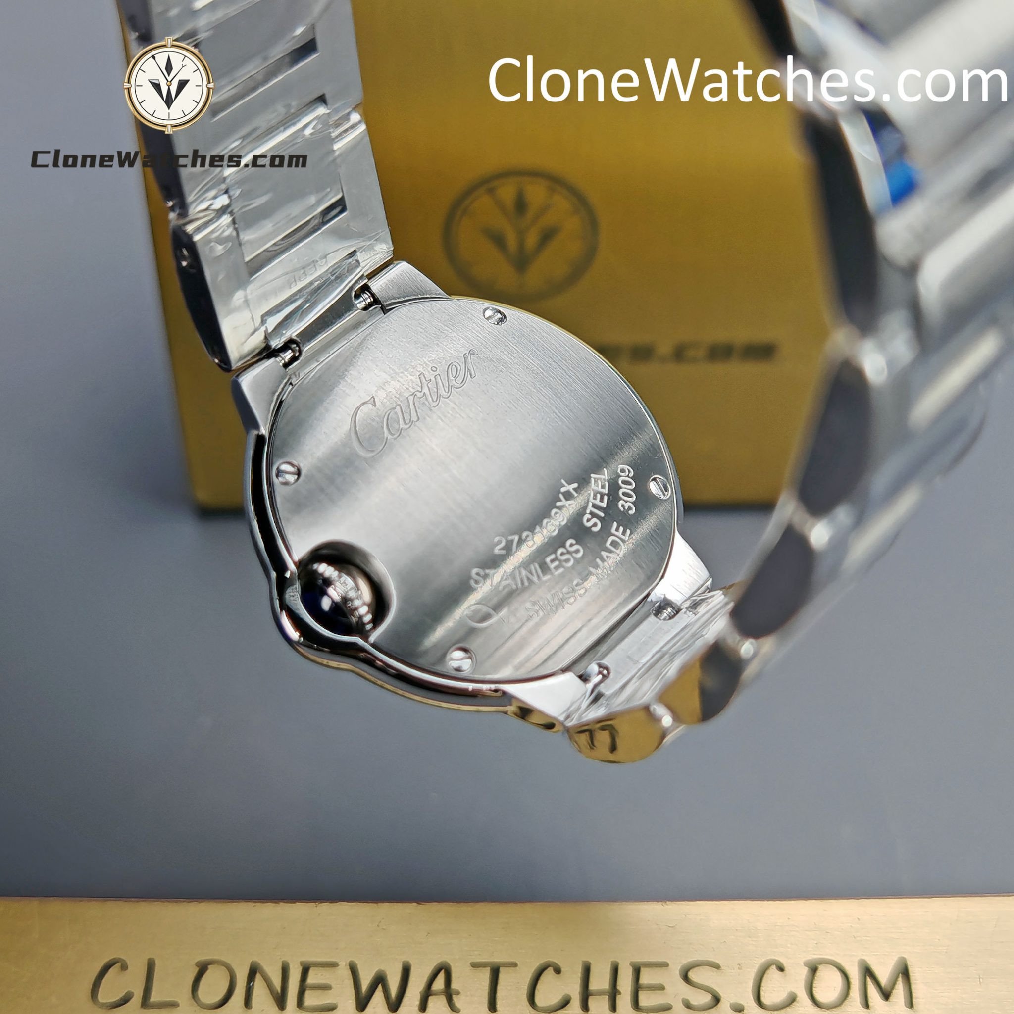 Cartier Super Clone Watches 1:1 Ballon Bleu de WSBB0067 Silver White Dial 28mm