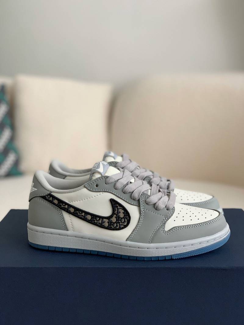 DIOR x Nike Air Jordan 1 Sneaker Shoes Low