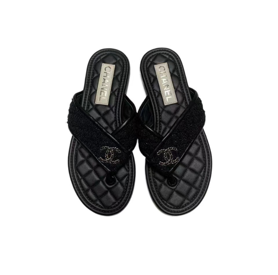 Chanel slippers 2024 new style for beauty lady ~