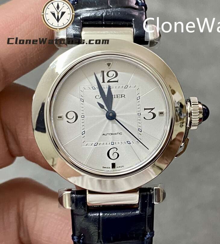 Cartier Super Clone Watches 1:1 Pasha de White Dial 35MM WSPA0012