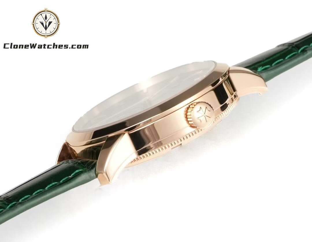 Vacheron Constantin Super Clone Watches 1:1 Traditionnelle Rose Gold 82172/000R-H008 Green Dial