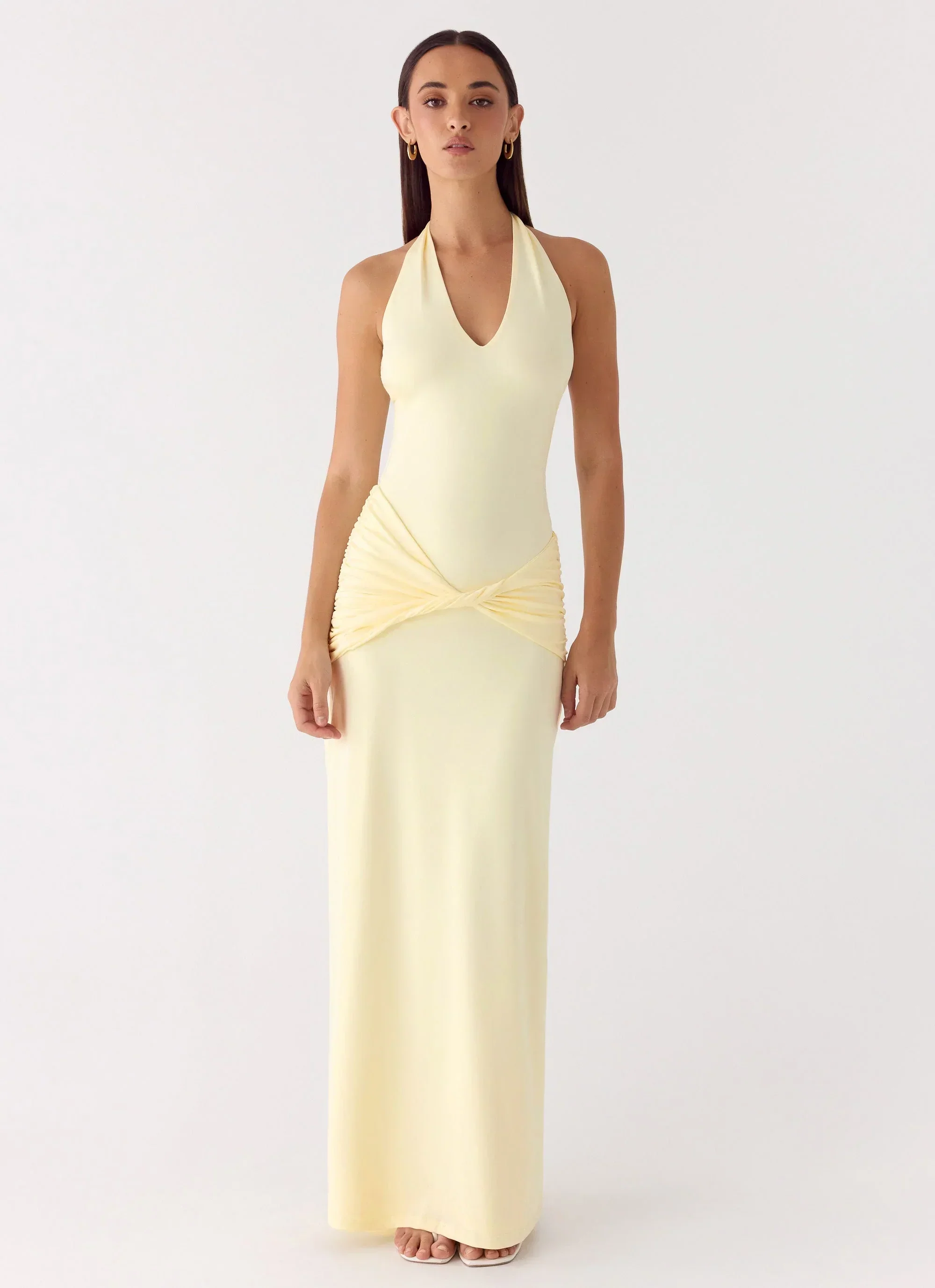 Maribelle Maxi Dress - Lemon