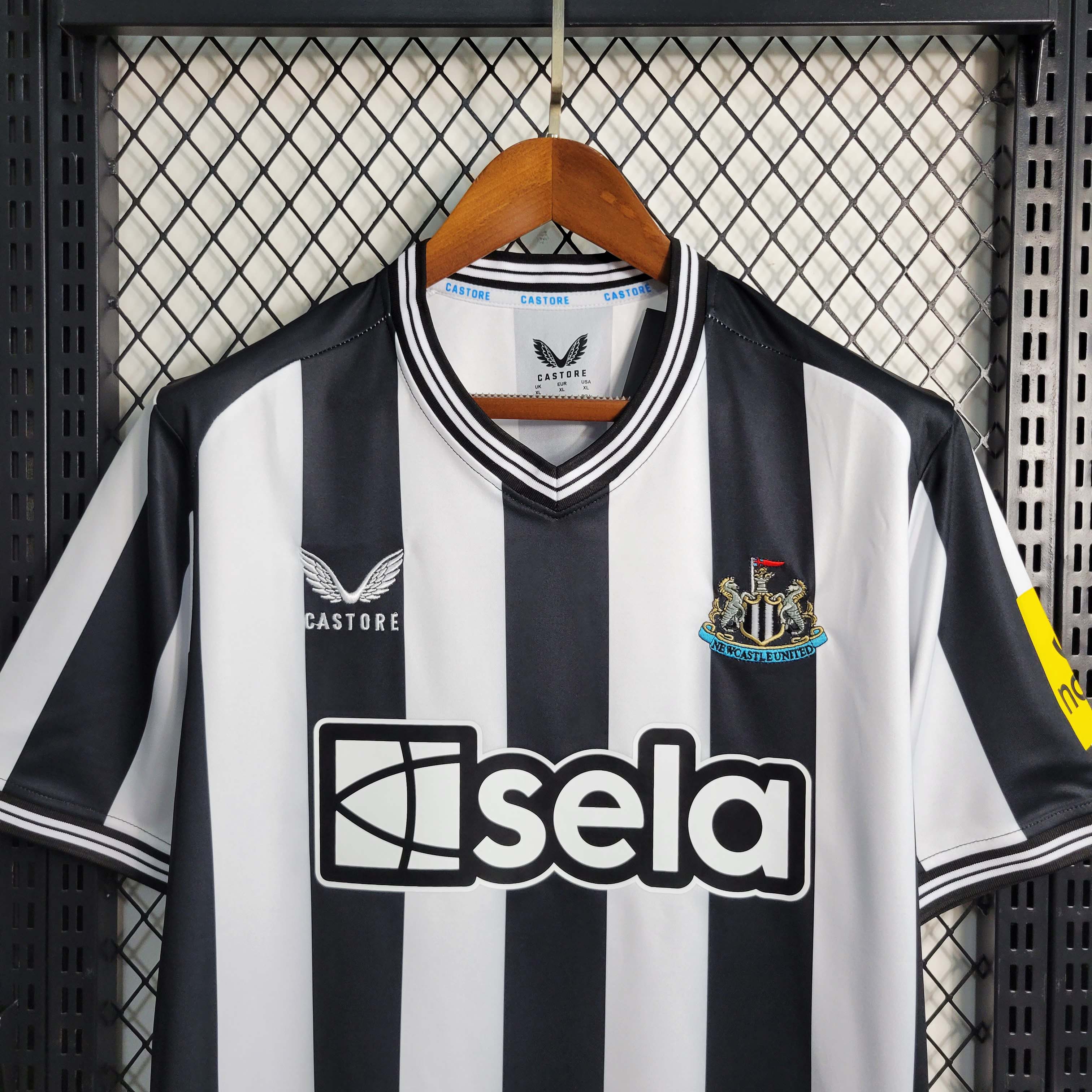 2023/24 Newcastle United Home Soccer Jersey - Fans Edition