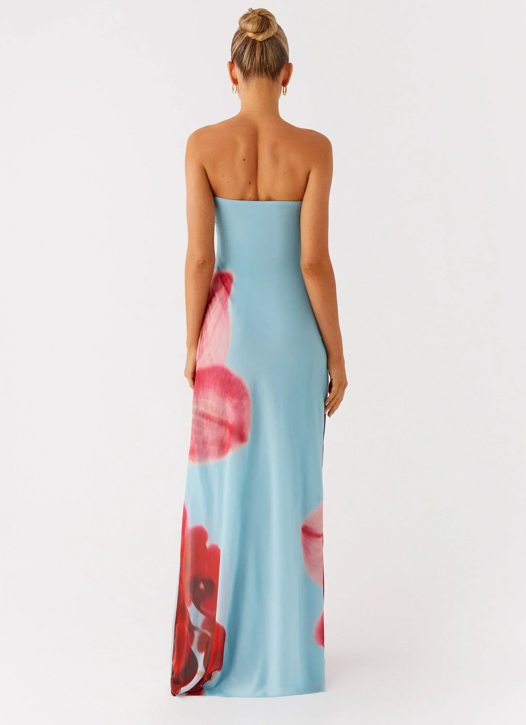 Amelle Maxi Dress - Turquoise Bloom