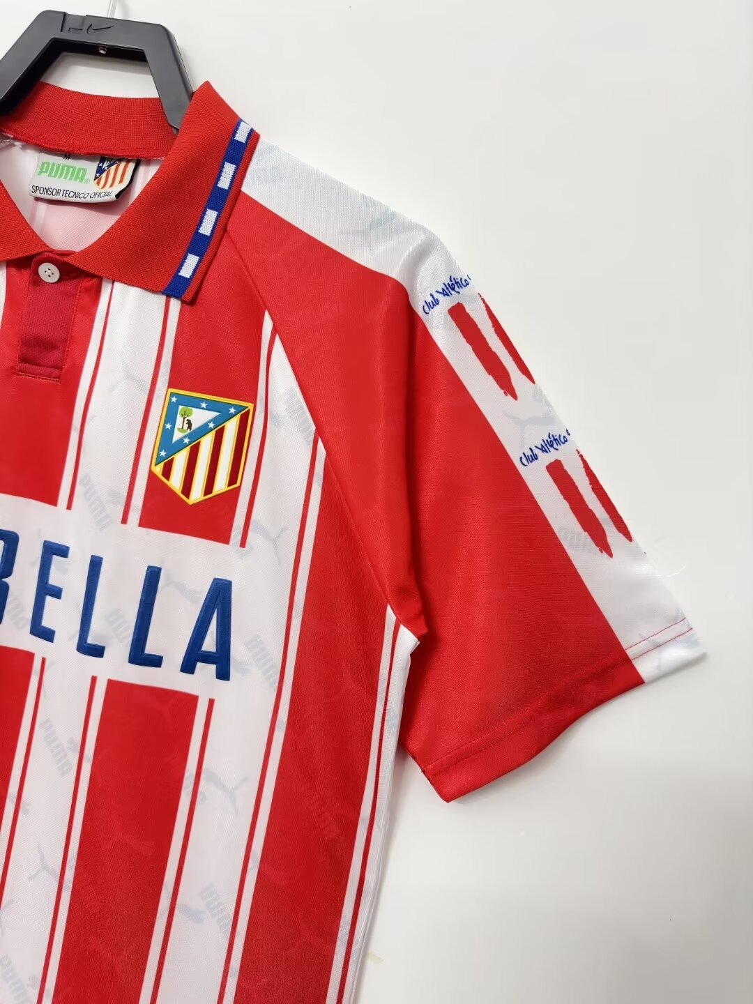 1994/1995 Atletico Madrid home retro jersey - Fans Edition