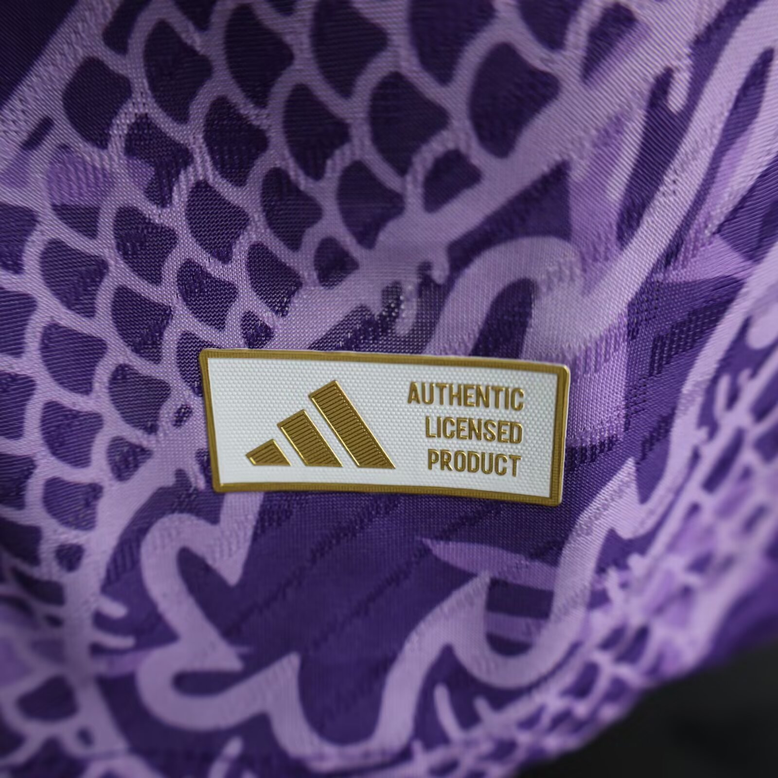 2025-26 New Season Real Madrid Dragon Purple Special Edition Jersey - Player Edition