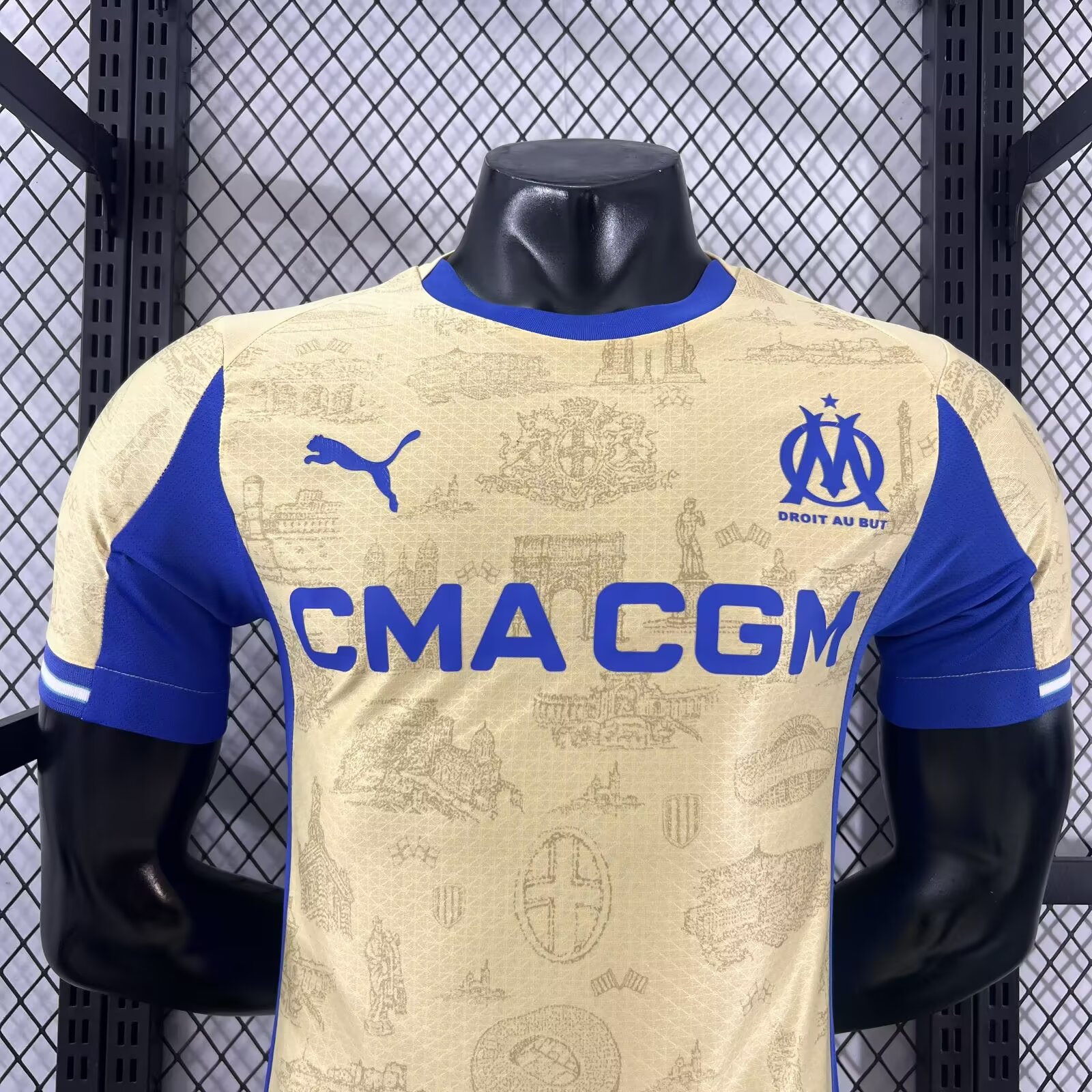 2025-26 Marseille Third Jersey - Player Edition