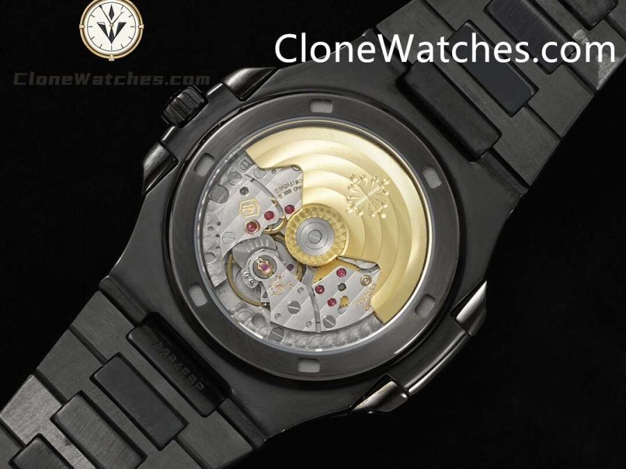 Modified Super Clone Watches 1:1 DiW Patek Philippe Nautilus 5711 BLACK GRAIL KHAKI