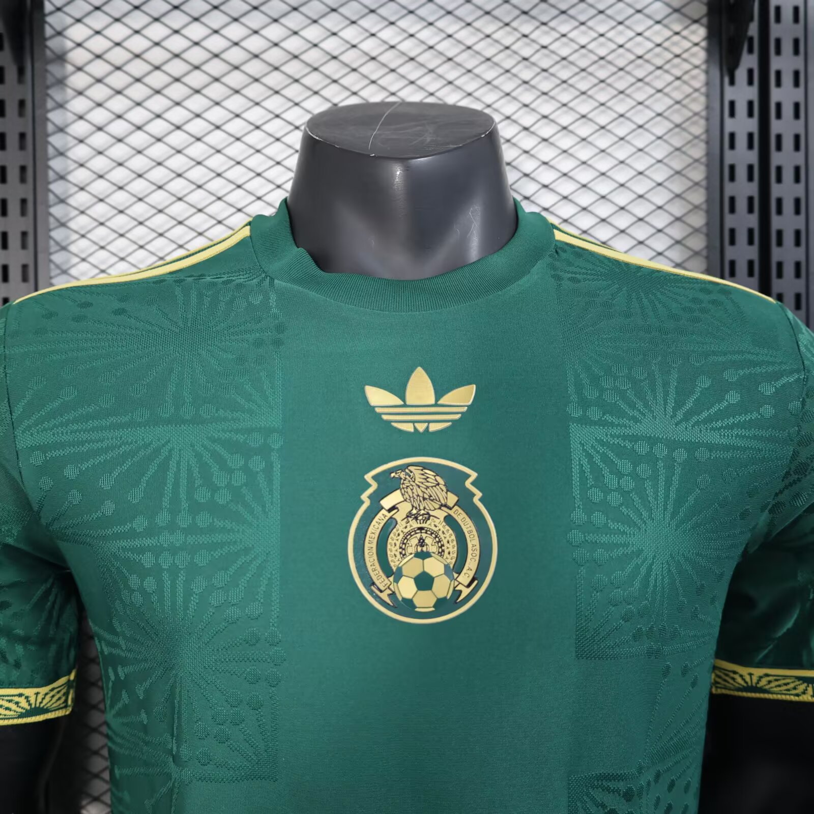 2025-26 Mexico Gold Cup Green - Jersey - Player Edition