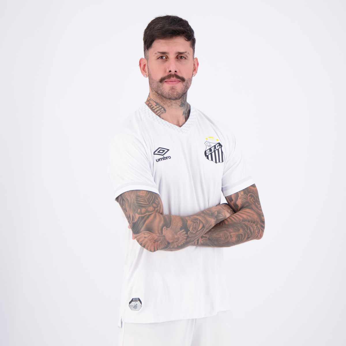 Camisa Umbro Santos I 2025 10 Neymar Jr Jogador