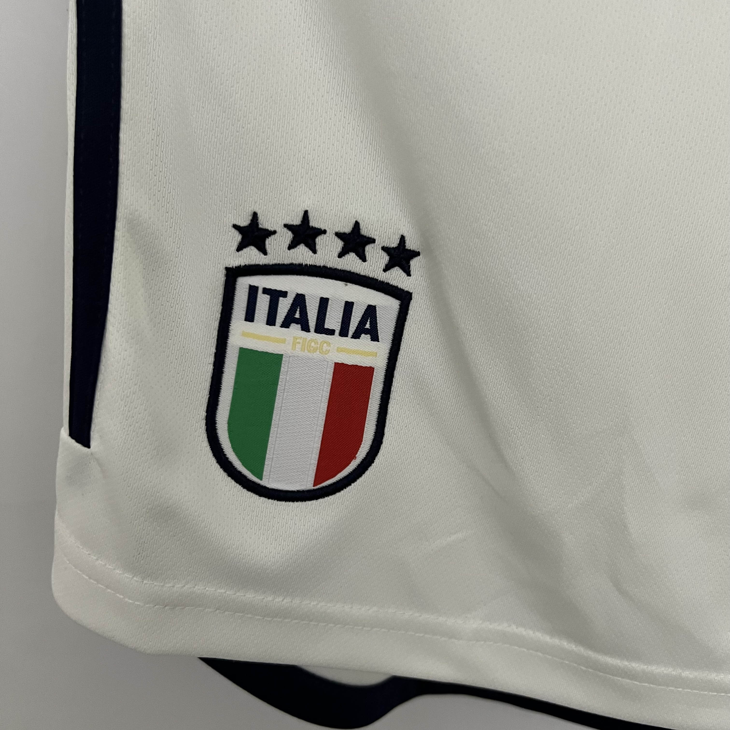 2023 Italy Away Shorts Soccer - Fans Edition
