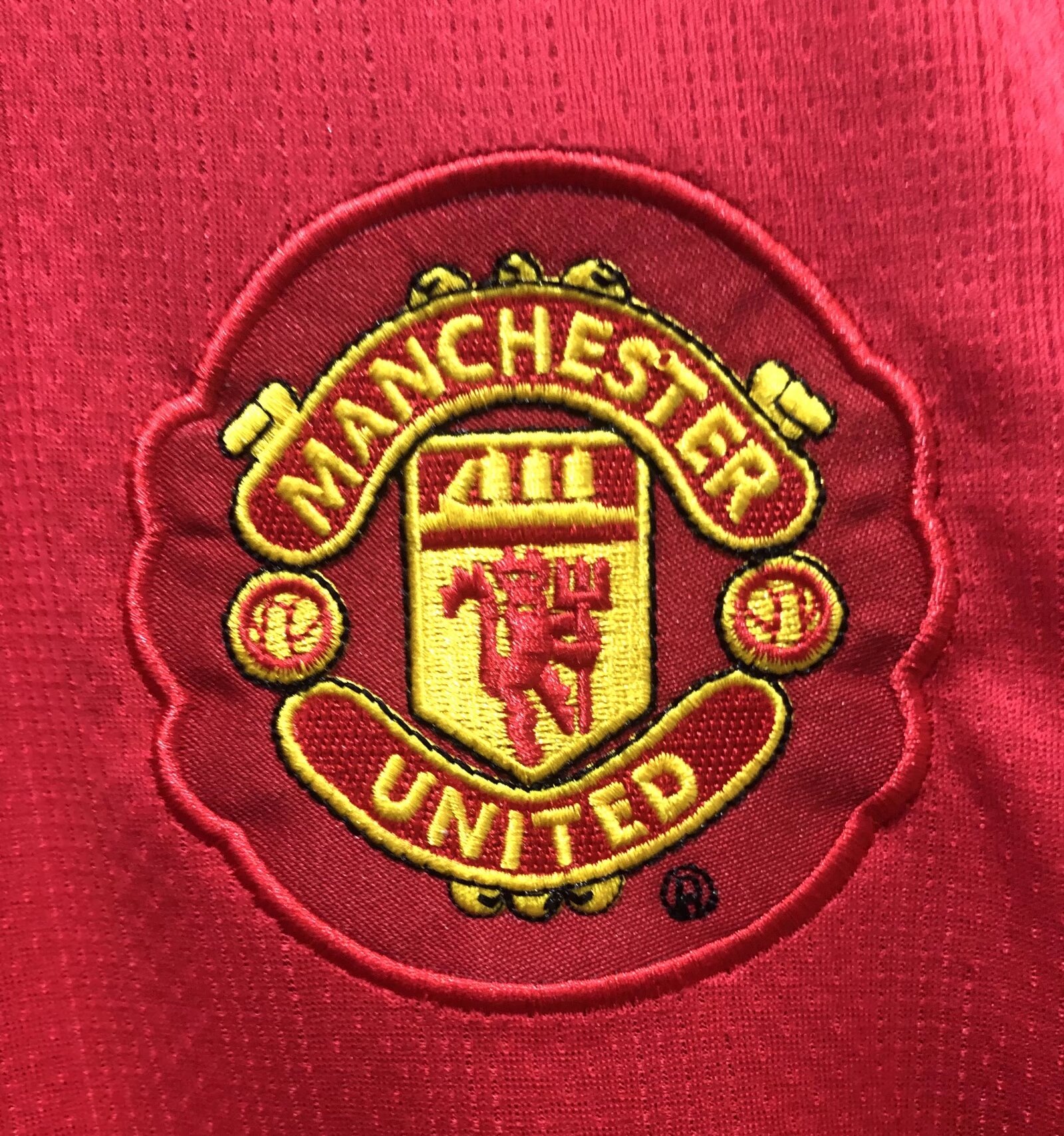 2007/08 Retro Manchester United Home Jersey League Edition - Fans Edition
