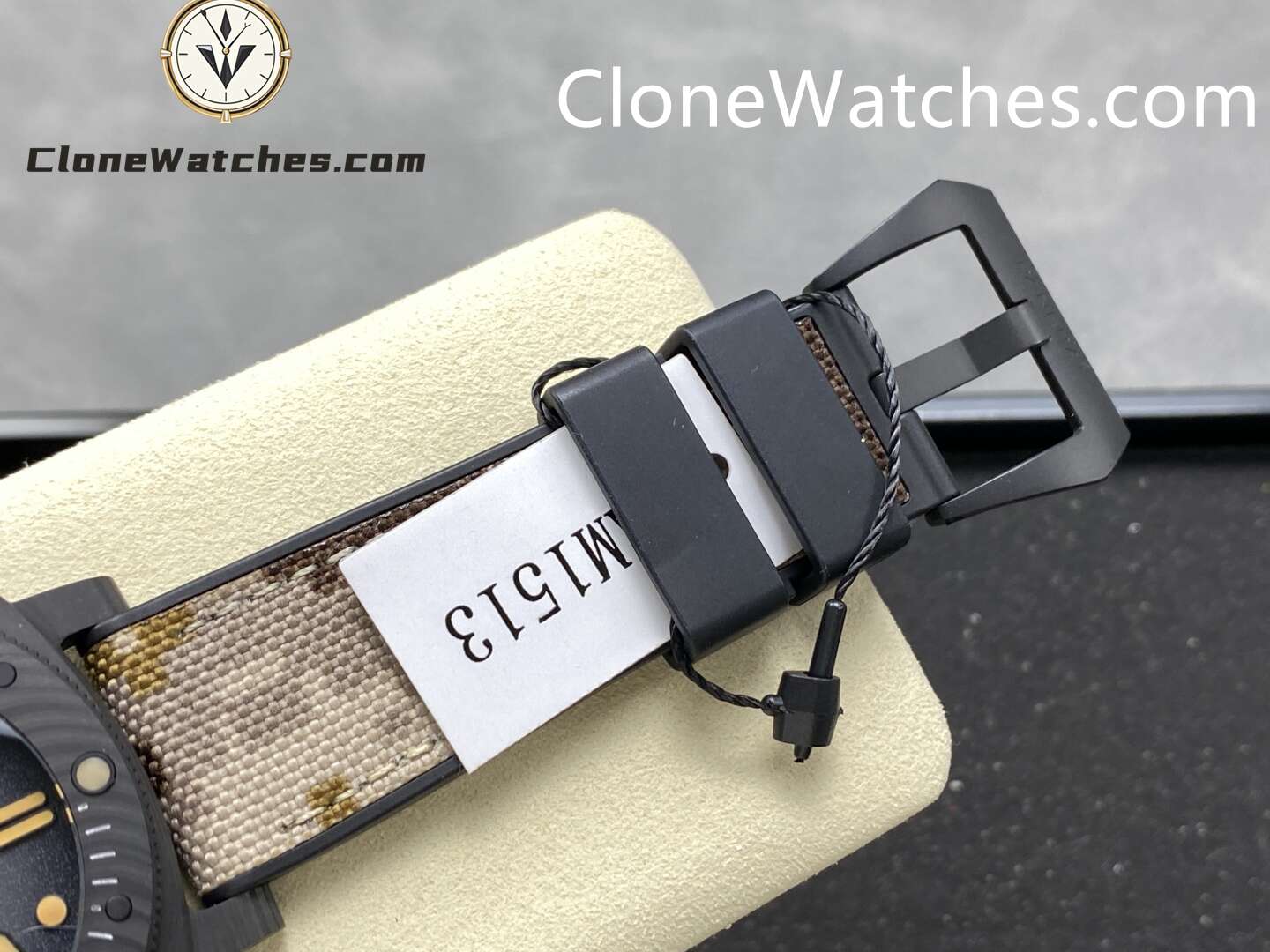 Panerai Super Clone Watches 1:1 Submersible QuarantaQuattro GMT Navy SEALs CarbotechTM 44MM PAM01513