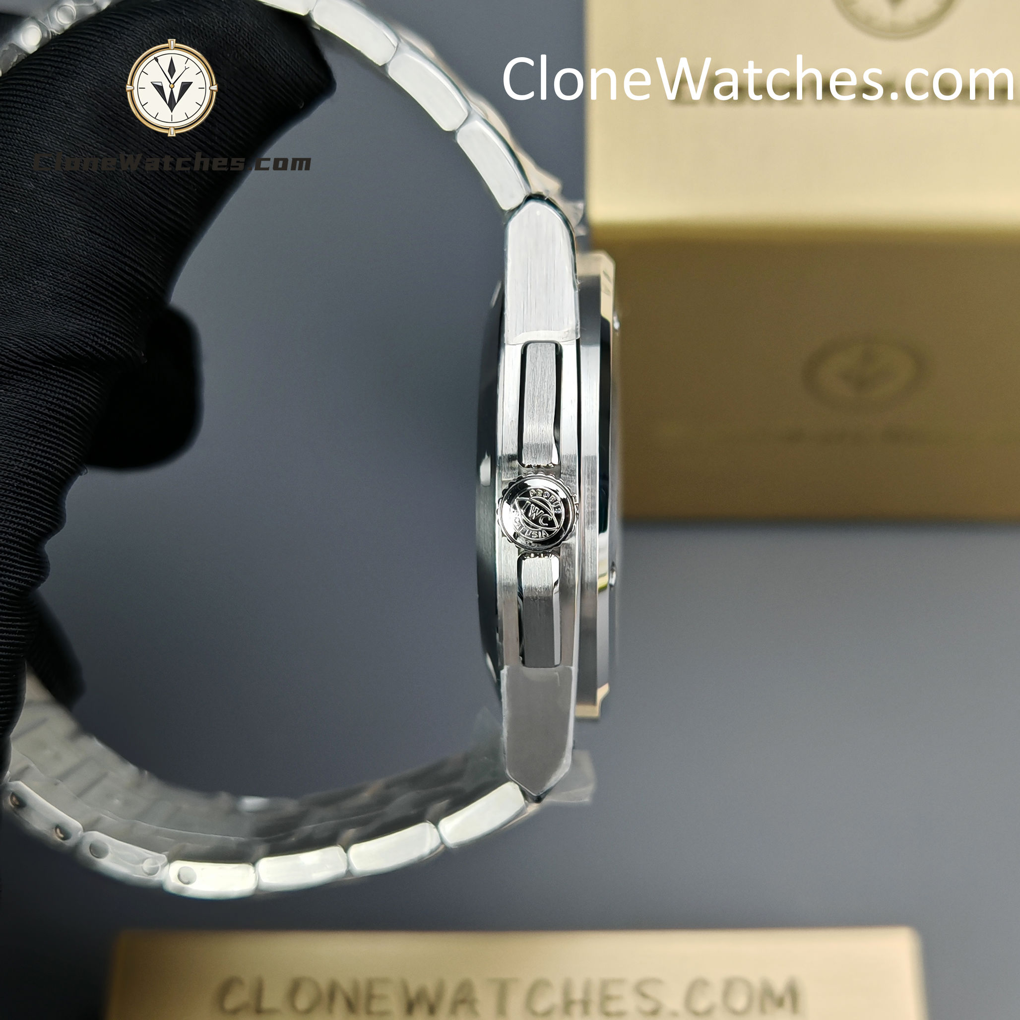 IWC Super Clone Watches 1:1 IW328902 Ingenieur Automatic 40 Silver plated Dial