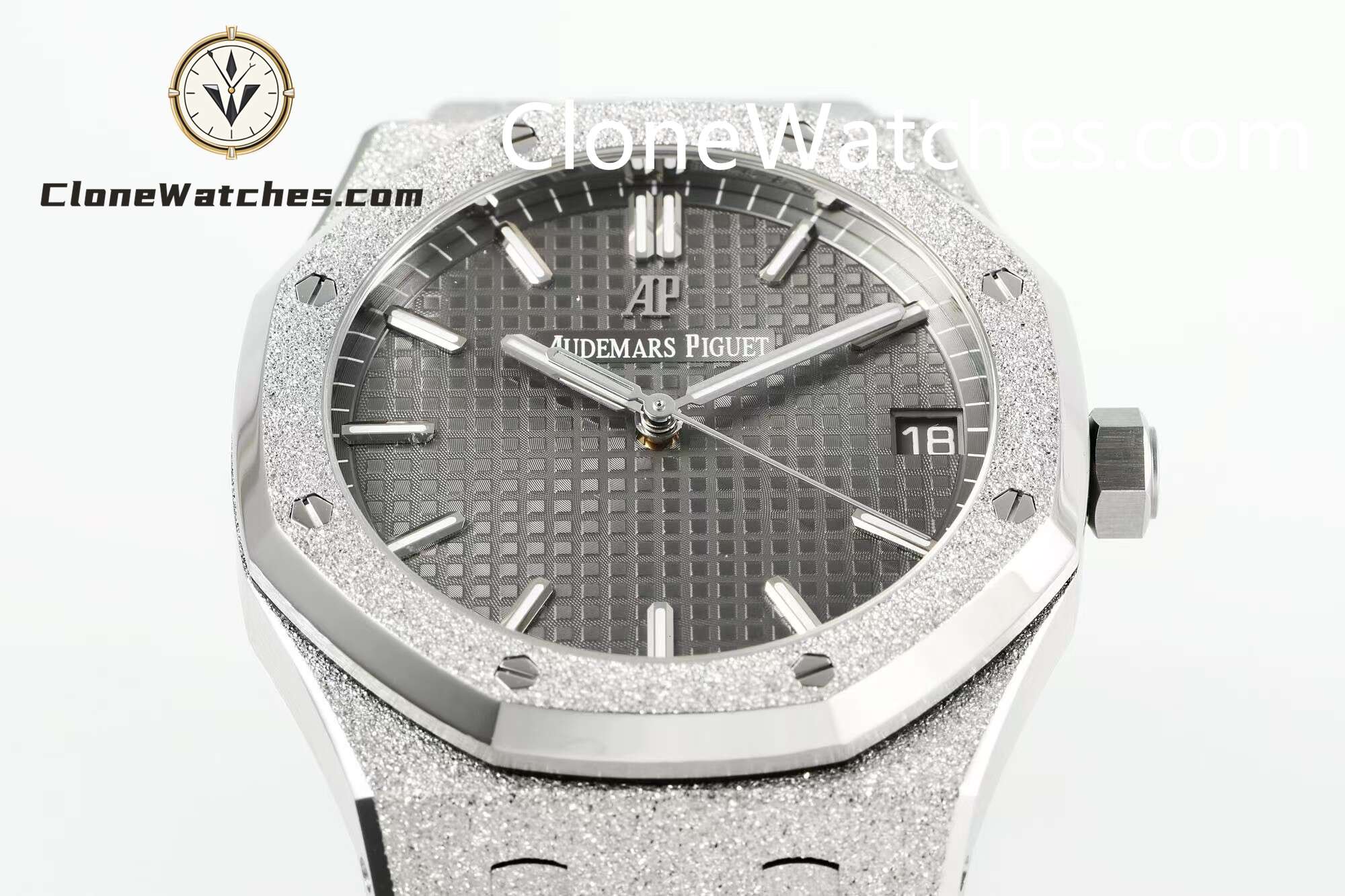 Audemars Piguet Super Clone Watches 1:1 Royal Oak Frost 15500 Grey Dial