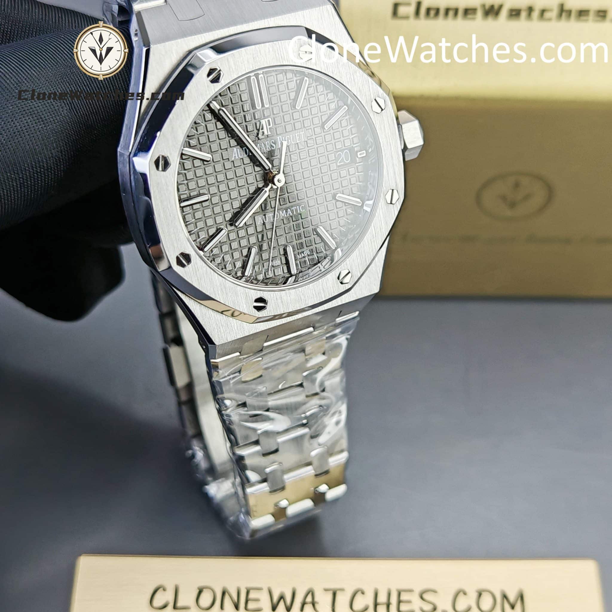 Audemars Piguet Super Clone Watches 1:1 Royal Oak 15450 Grey Dial 37MM