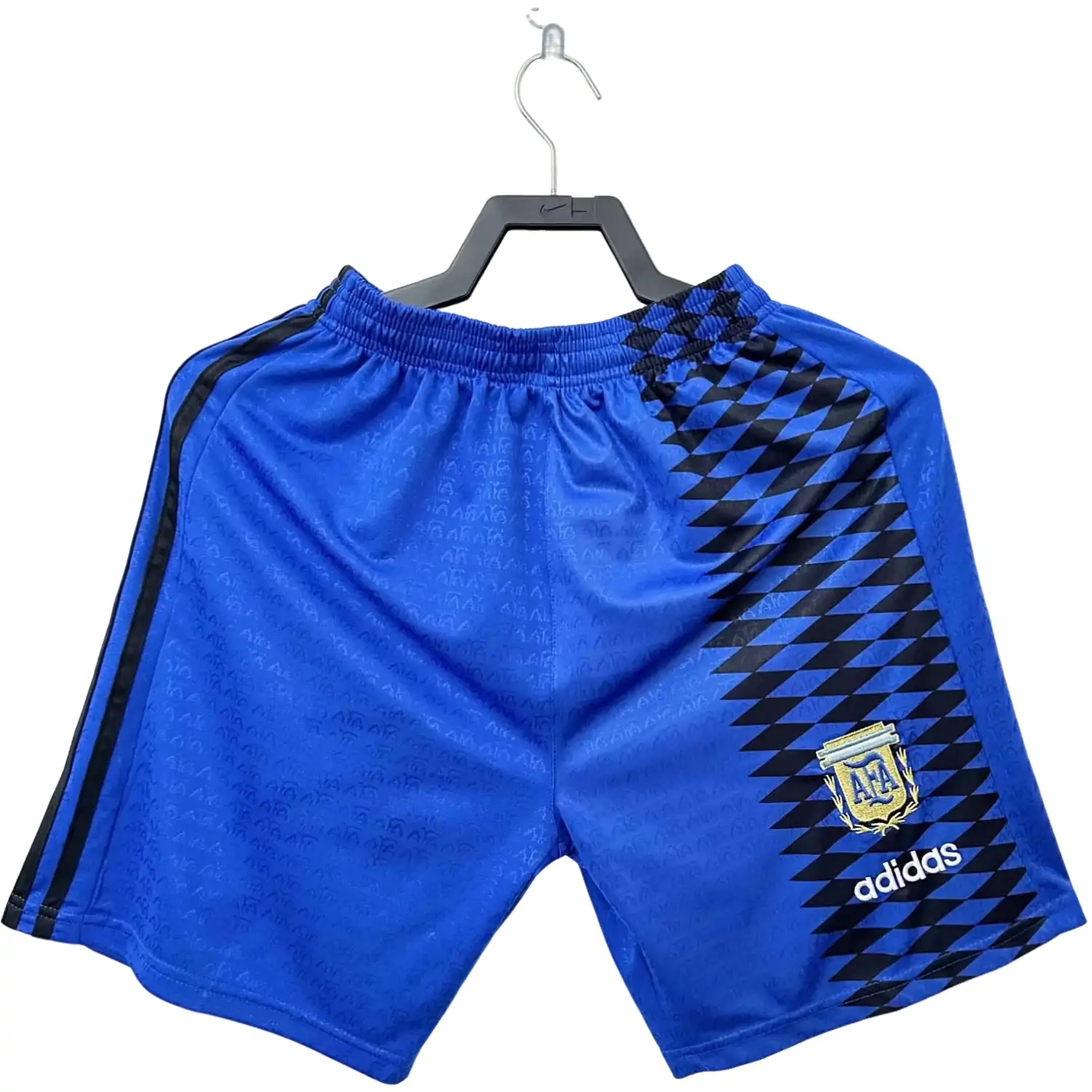 1994 Retro Argentina Away Shorts - Fans Edition