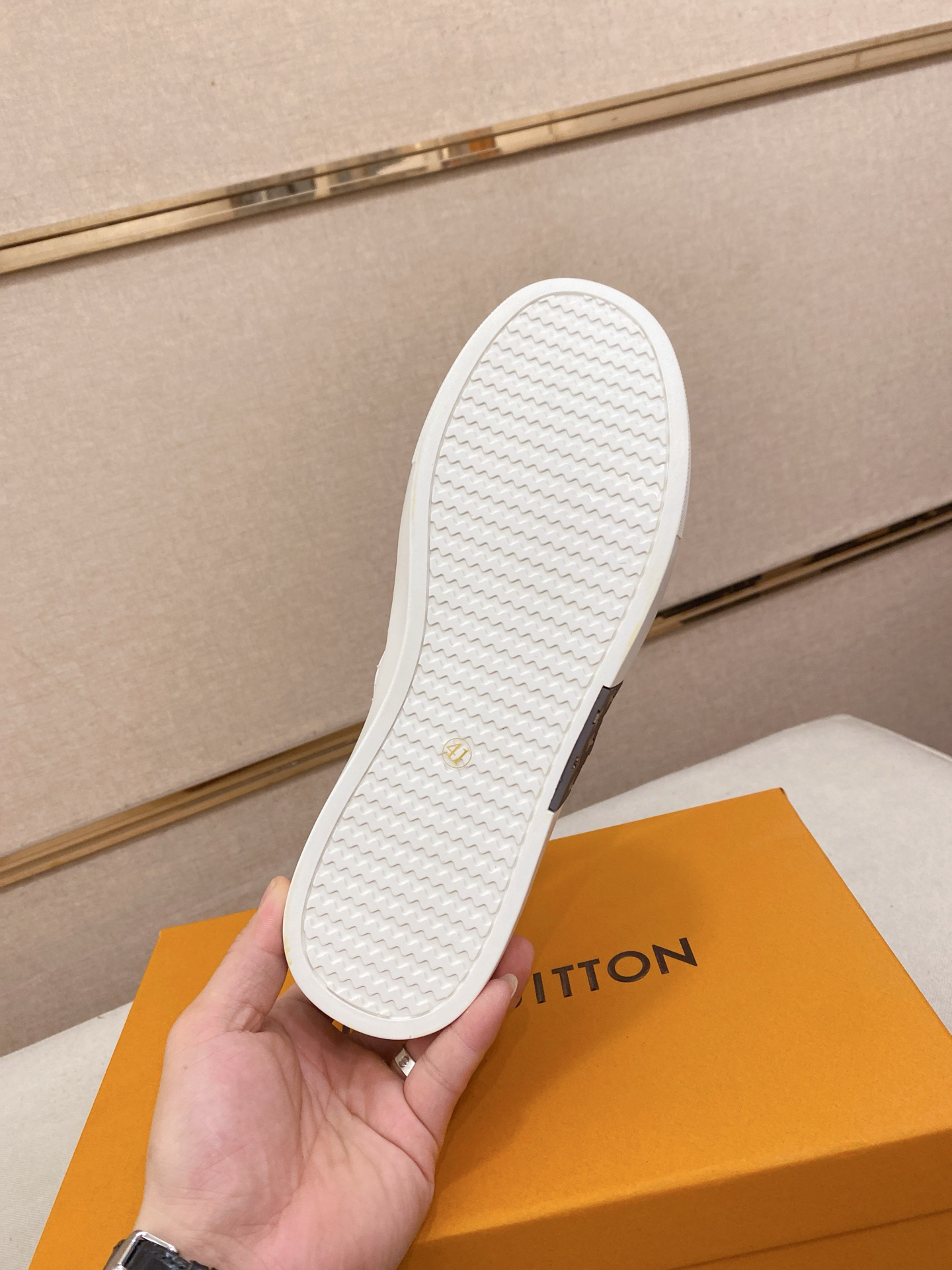 The latest style of LV canvas shoes