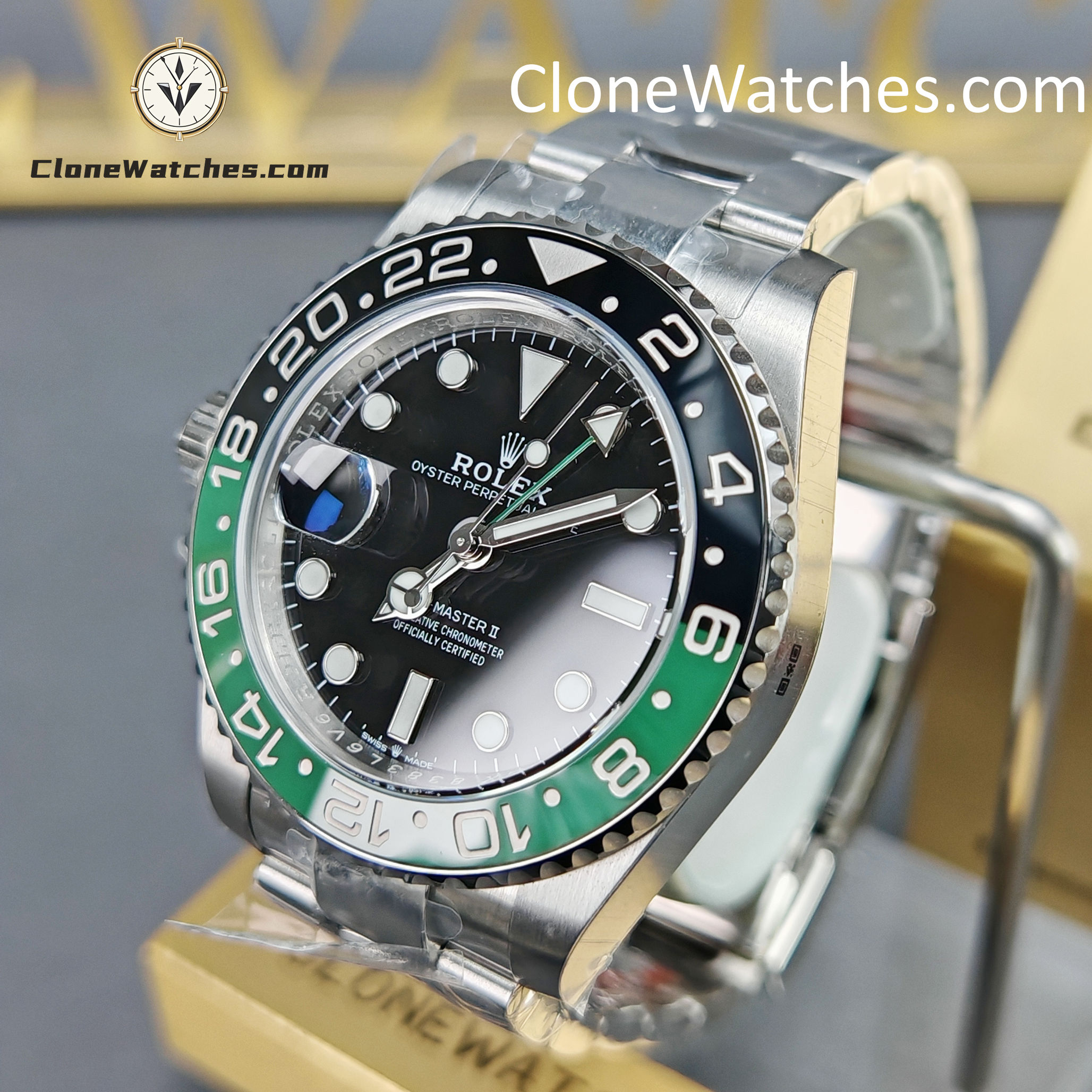 Rolex Super Clone Watches 1:1 Sprite GMT Master II M126720vtnr Oyster 3285 Movement
