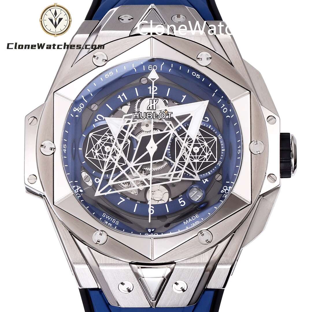 Hublot Super Clone Watches 1:1 Big Bang Unico Sang Bleu II 45MM 418.NX.5107.RX.MXM20