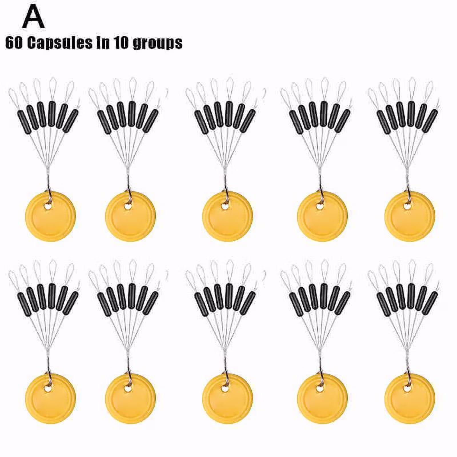 Fishing Bobber Stopper Float Line Olive Shape Space Stopper Bean Nice W8K4