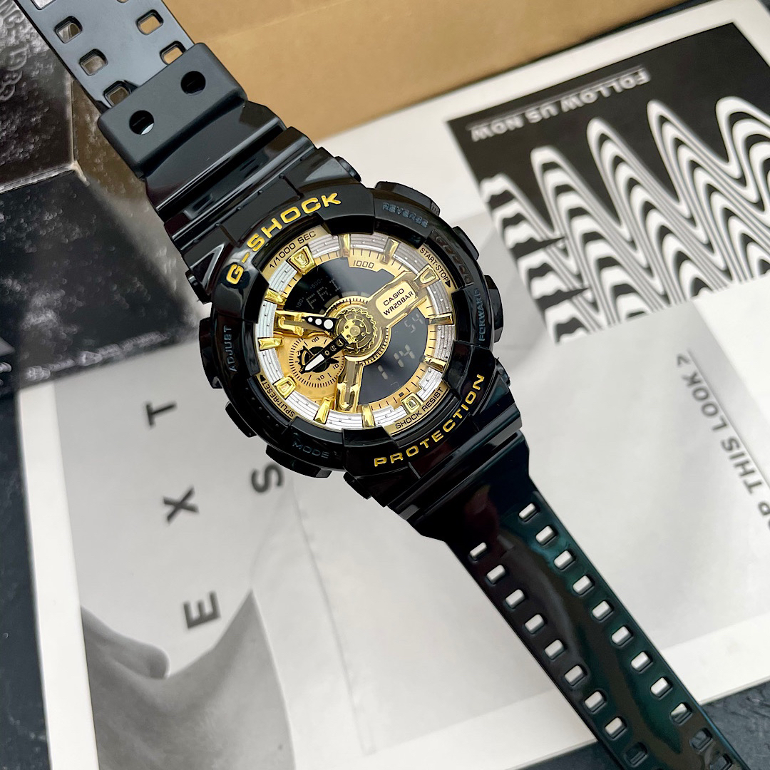 G-SHOCK Casio watch latest model new color black gold