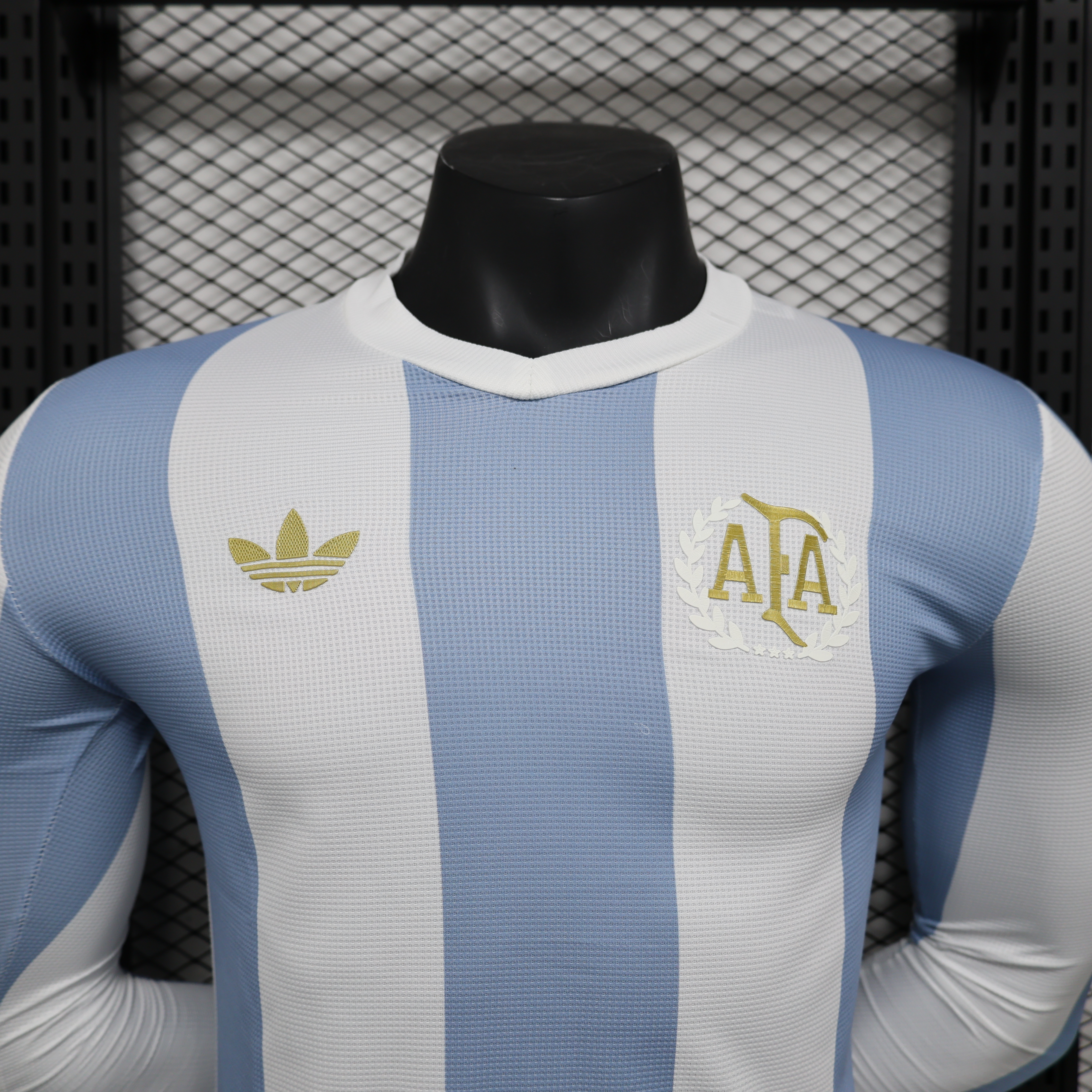 2024-25 Argentina Anniversary Edition Long Sleeve Jersey - Player Edition