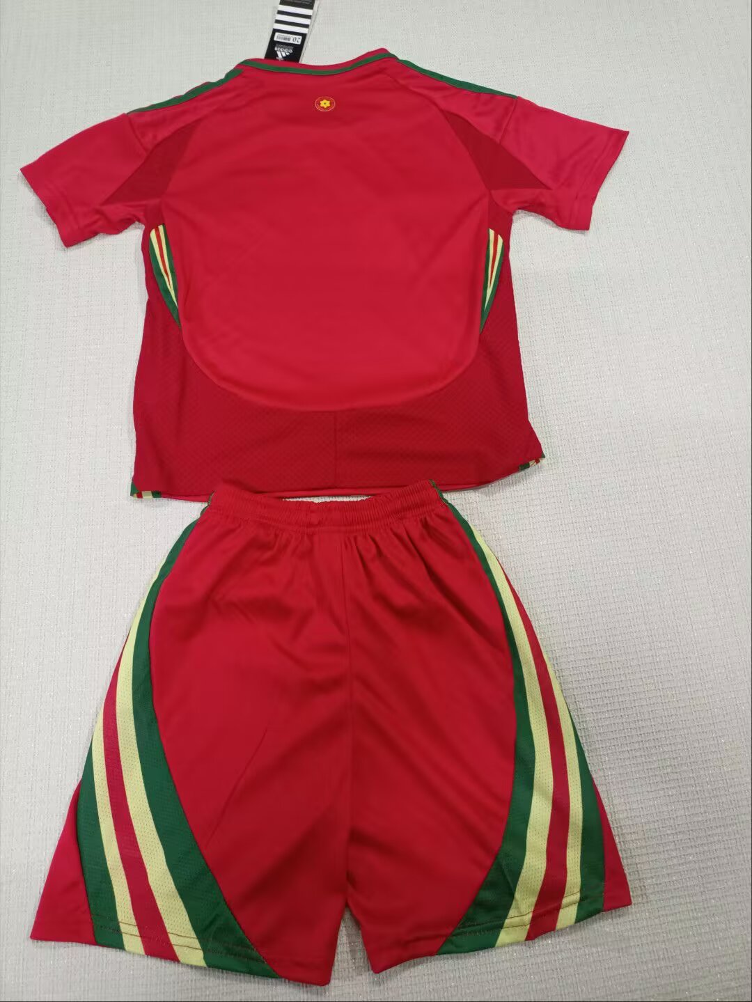 2024-25 Wales Home Children's Jersey Set - Fans Edition