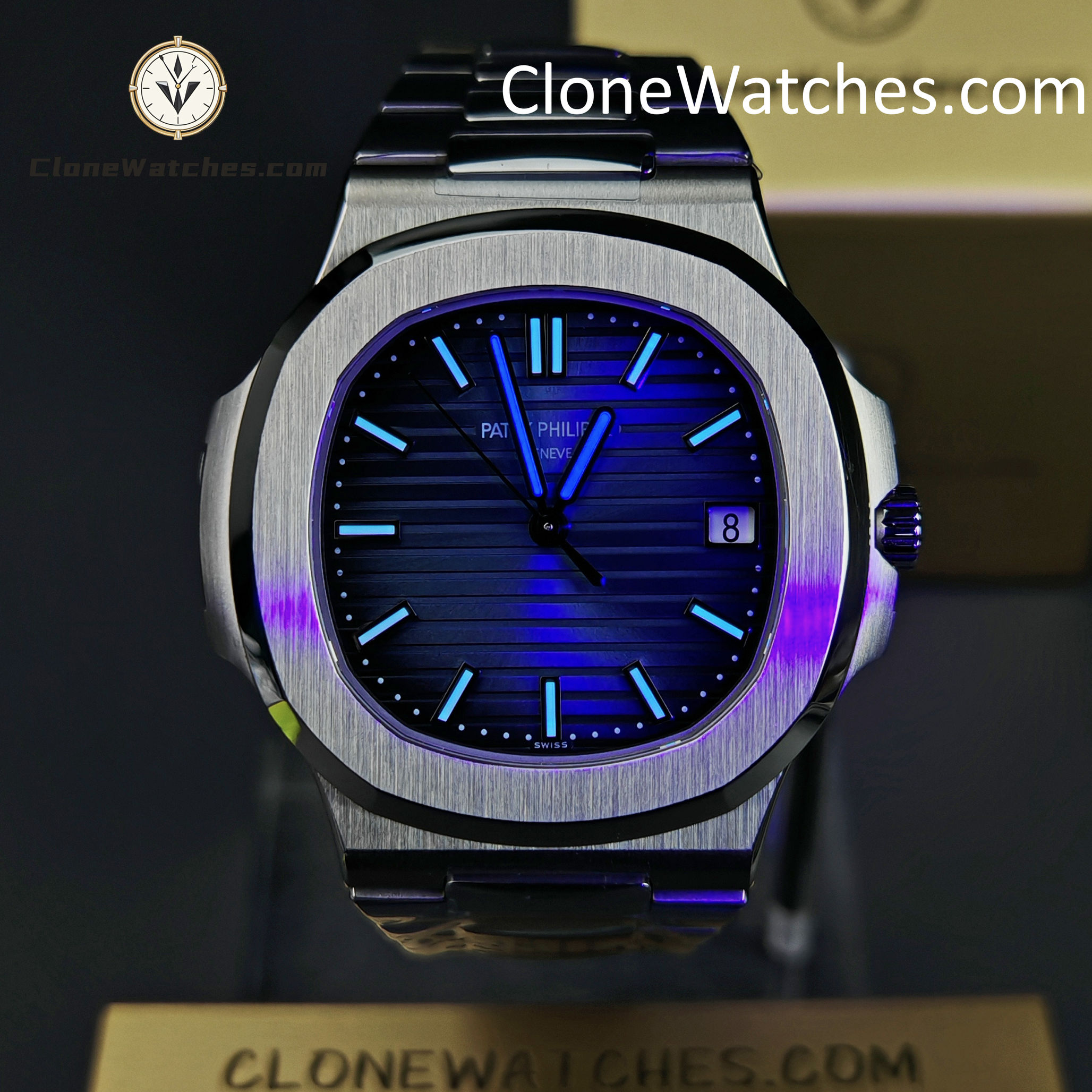 Patek Philippe Super Clone Watches 1:1 5811 Nautilus New Clasp