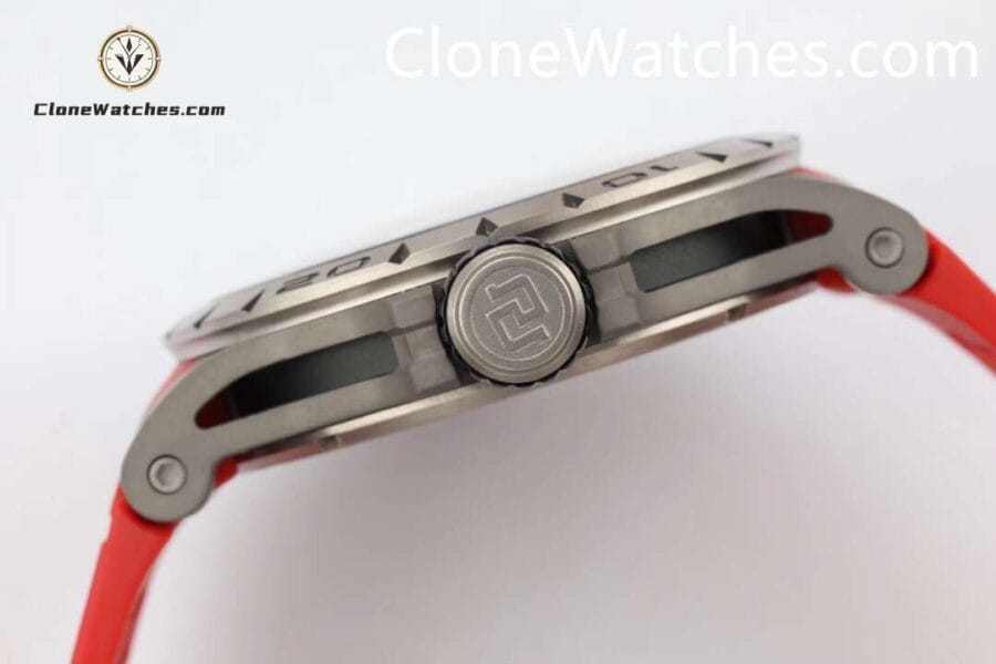 Roger Dubuis Super Clone Watches 1:1 Excalibur Skeleton Tourbillon RDDBEX0479 45MM Red Strap