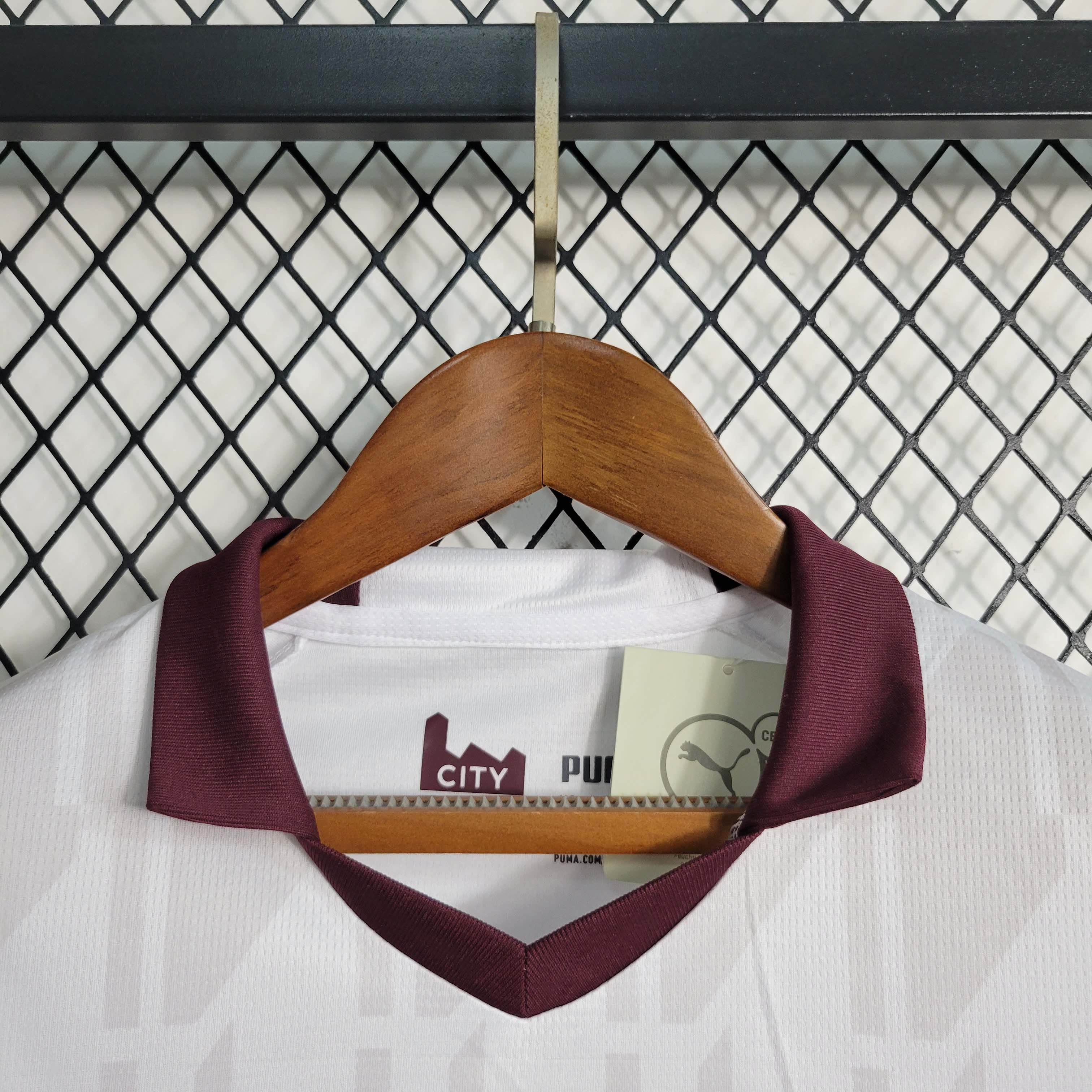 2023/2024 Manchester City Away Football Shirt 1:1 Thai Quality Kids Size