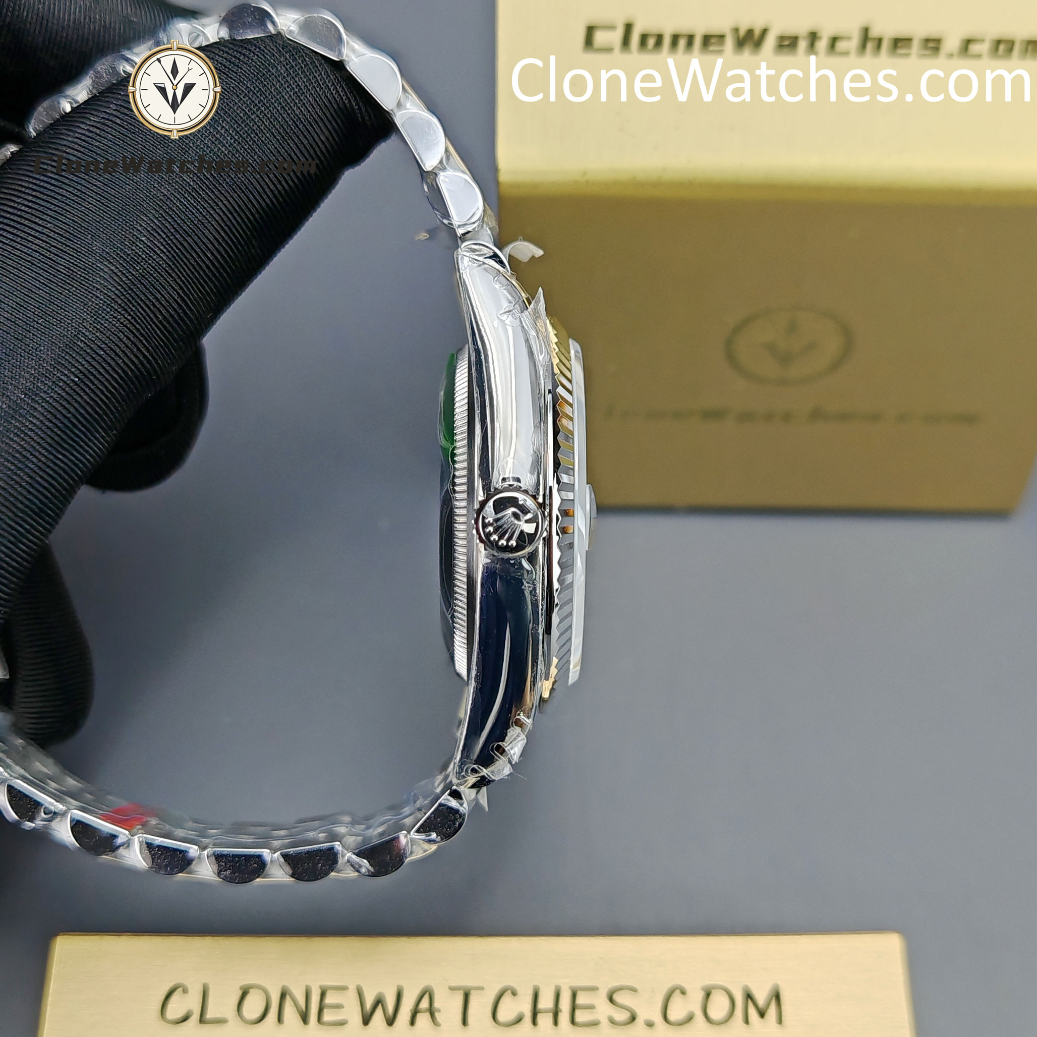 Rolex Super Clone Watches 1:1 DateJust Blue Diamond Dial Jubilee 36MM M126234 – 0037 3235 Movement