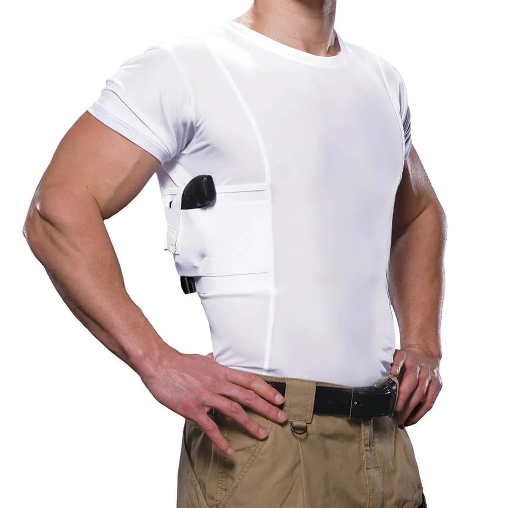 Ghost Tee-Concealed Carry Crew Neck Tee