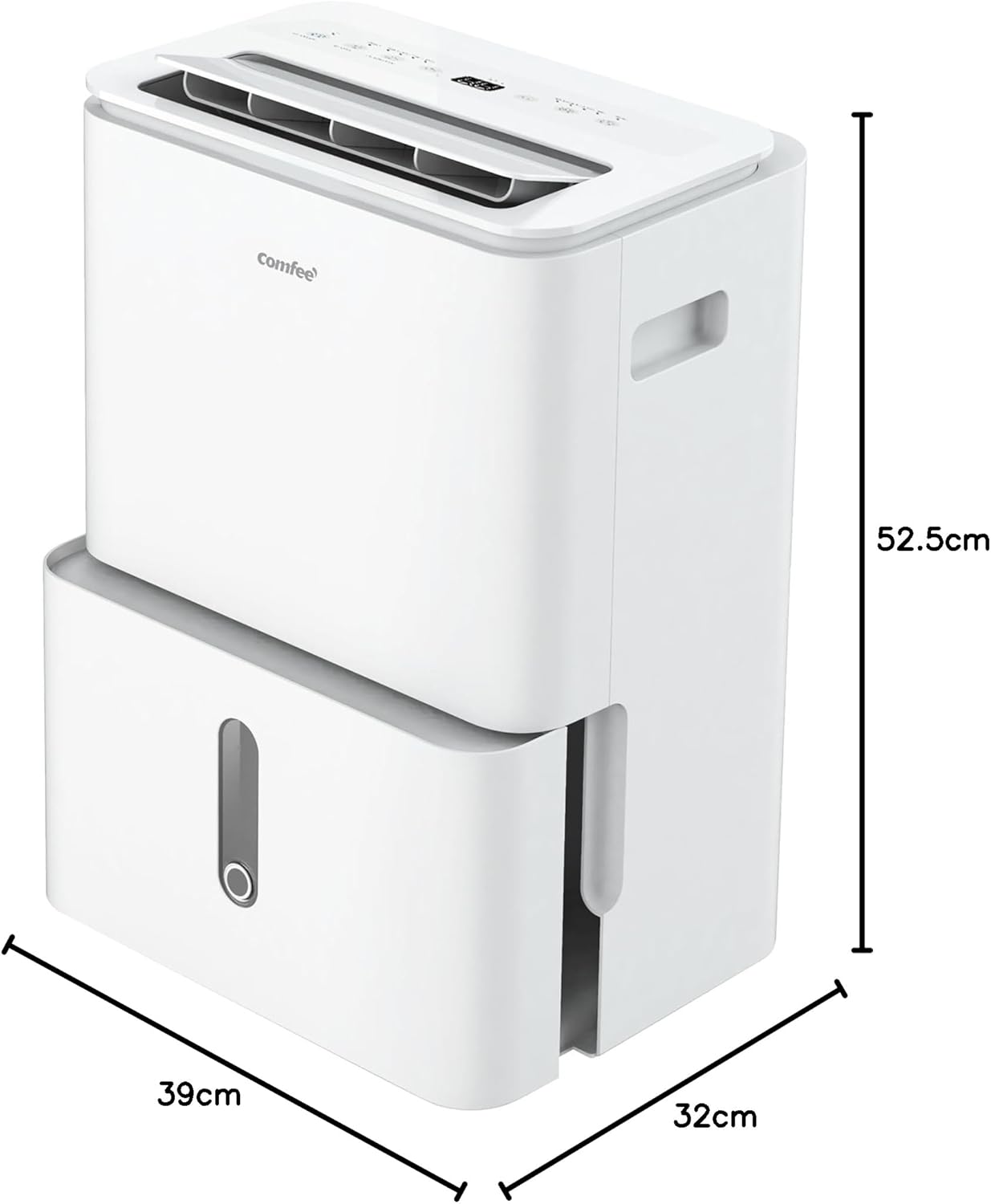 Déshumidificateur 20 L jour connecté réservoir 3 L mode sèche linge