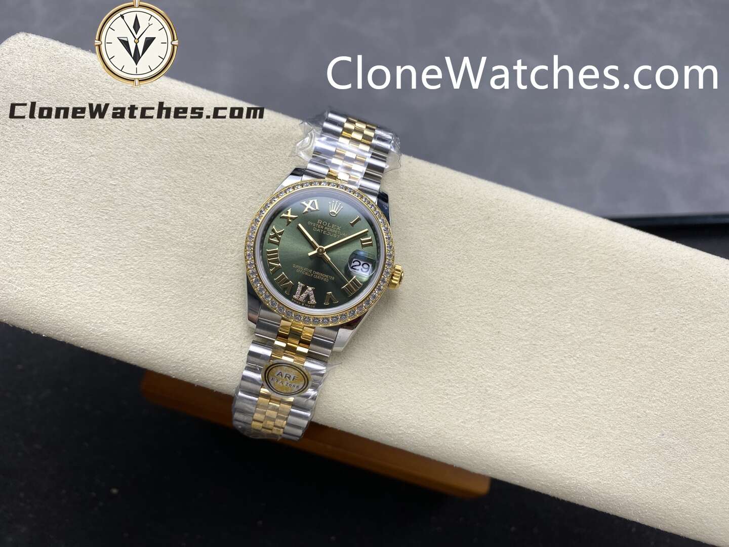 Rolex Super Clone Watches 1:1 DateJust m278383rbr-0016 Jubilee 31MM 2236 Movement