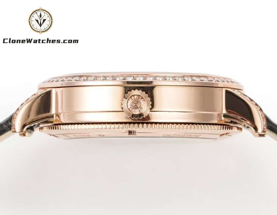 Vacheron Constantin Super Clone Watches 1:1 Traditionnelle Moon Phase 83570/000R-9915 White Dial