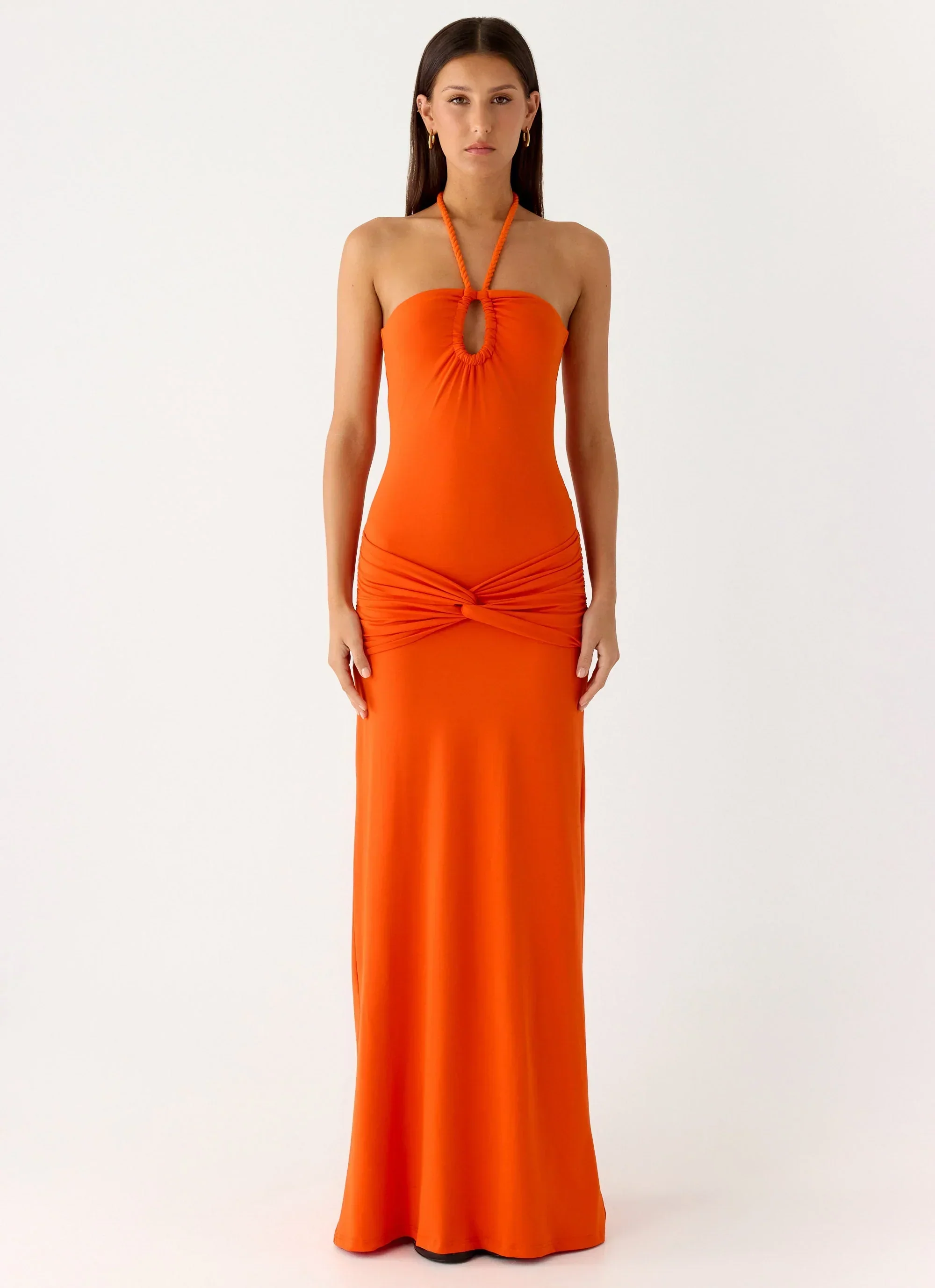 Sacred Maxi Dress - Orange