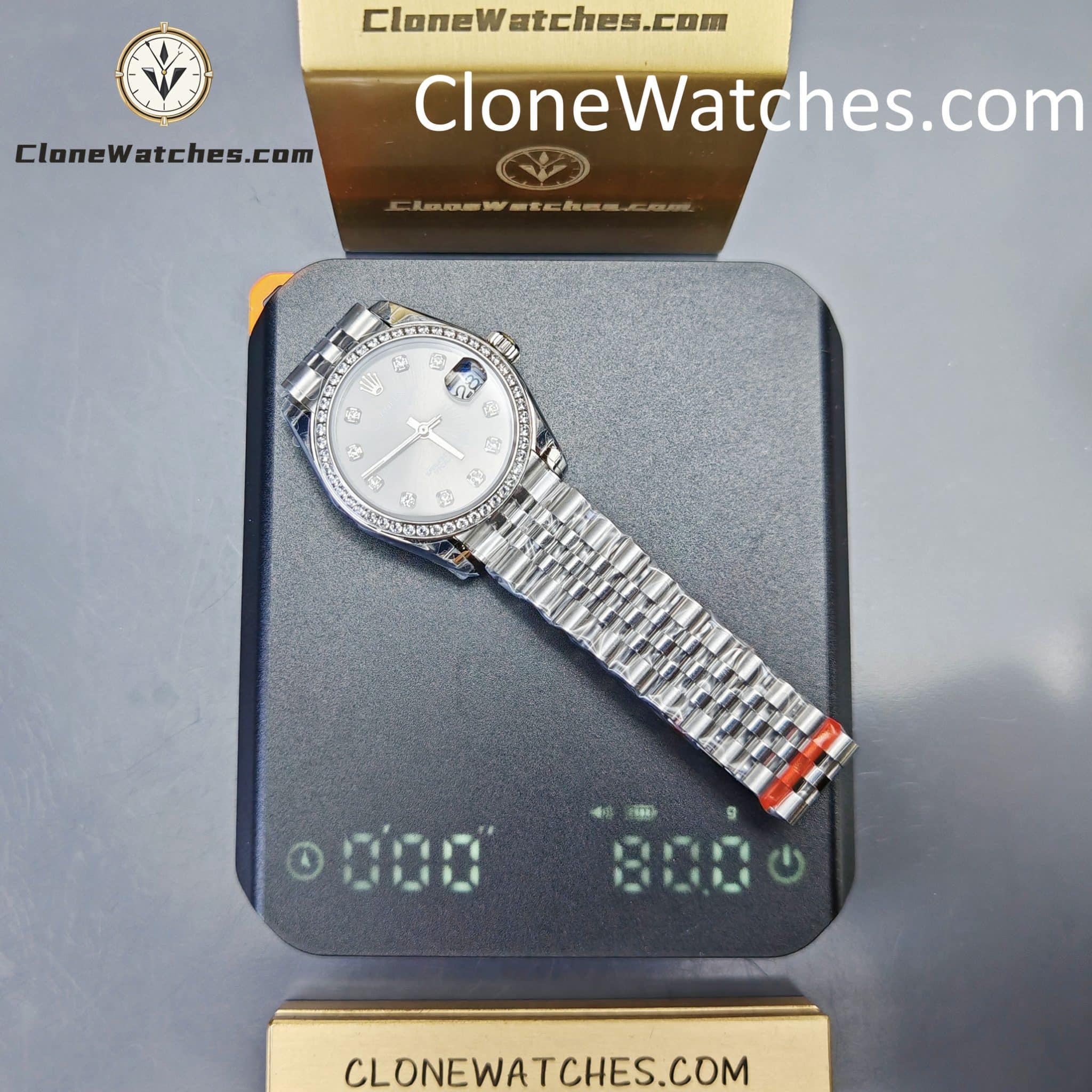 Rolex Super Clone Watches 1:1 DateJust m278384rbr-0010 Jubilee 31MM 2236 Movement