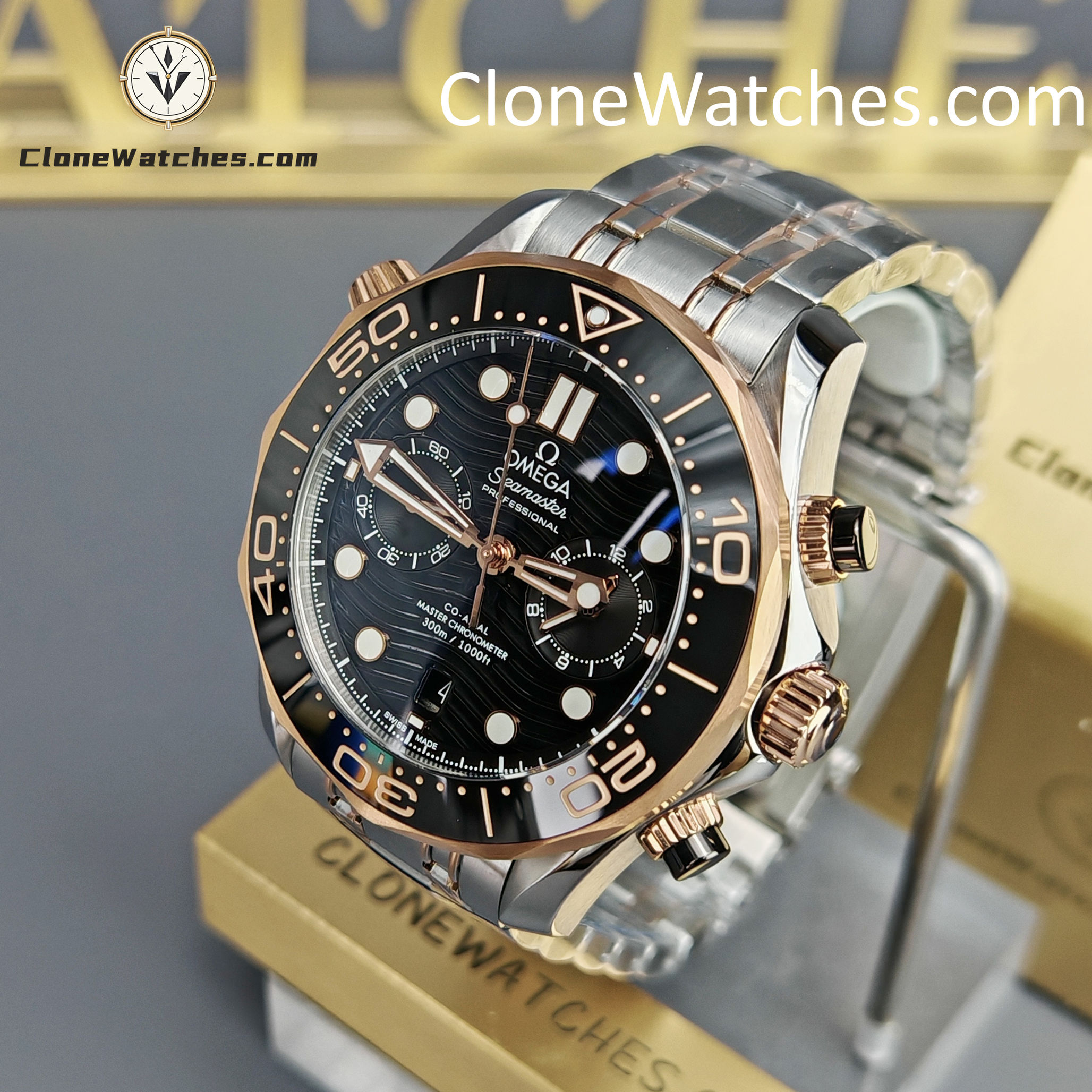 OMEGA Super Clone Watches 1:1 Seamaster Diver 300M 44MM 210.20.44.51.01.001