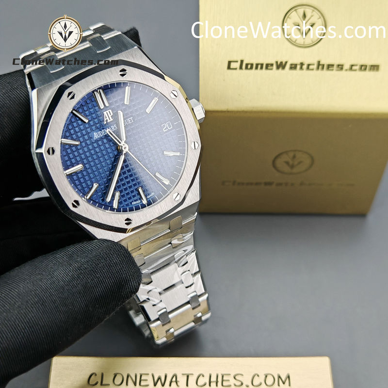 Audemars Piguet Super Clone Watches 1:1 Royal Oak 15500 Blue Dial