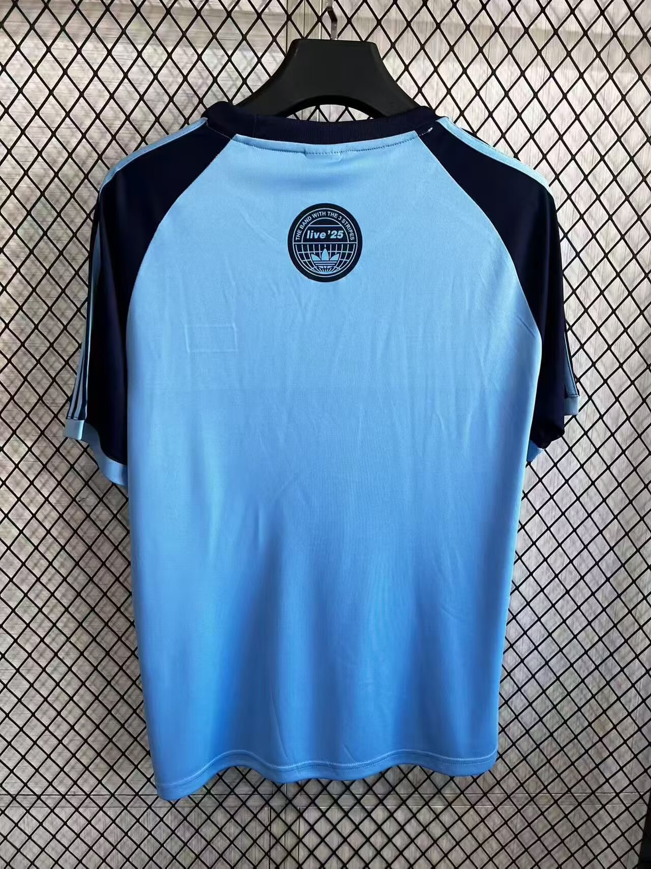 2025-26 Adidas Oasis Collaboration Blue Jersey - Fan Edition