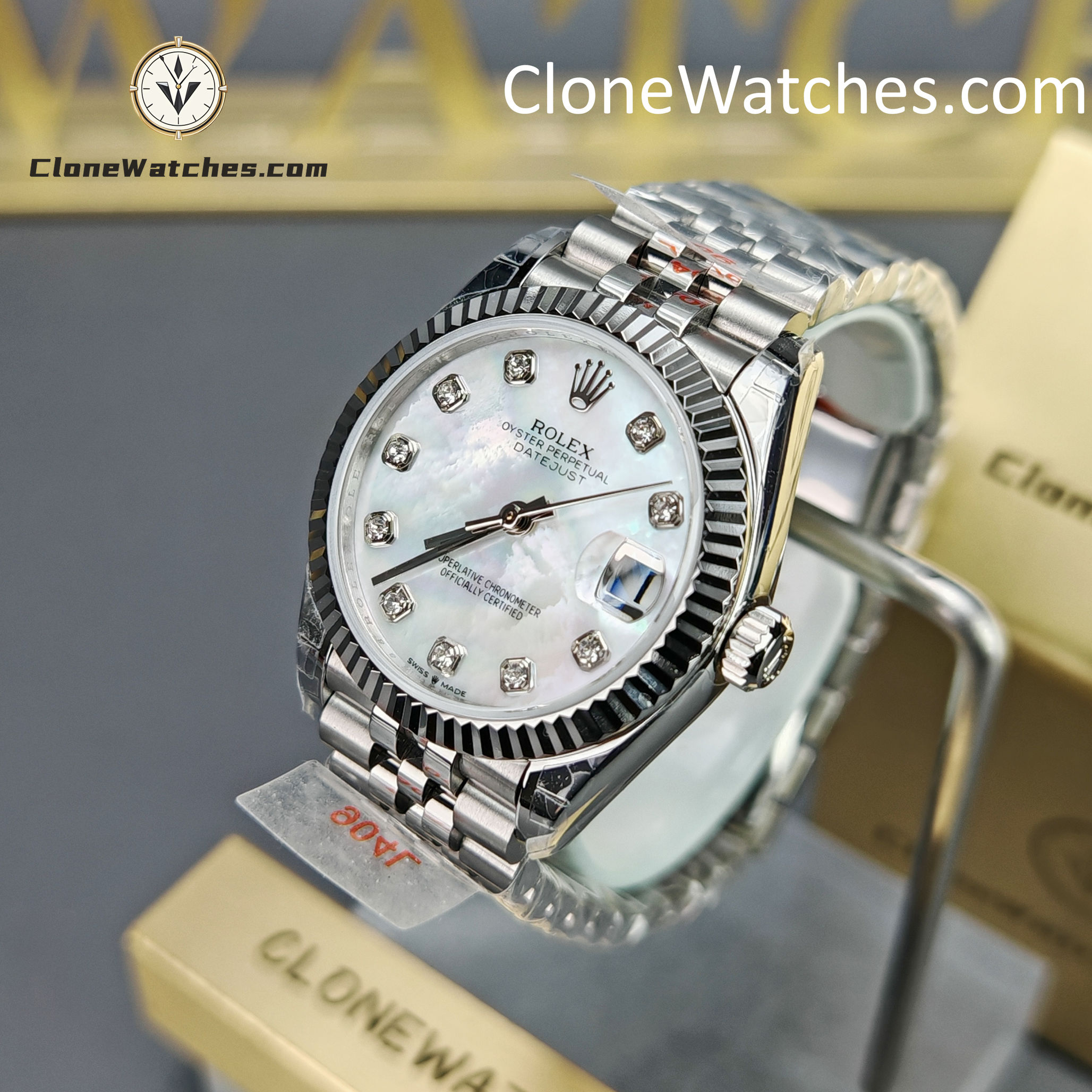 Rolex Super Clone Watches 1:1 DateJust m278274-0006 Jubilee 31MM 2236 Movement
