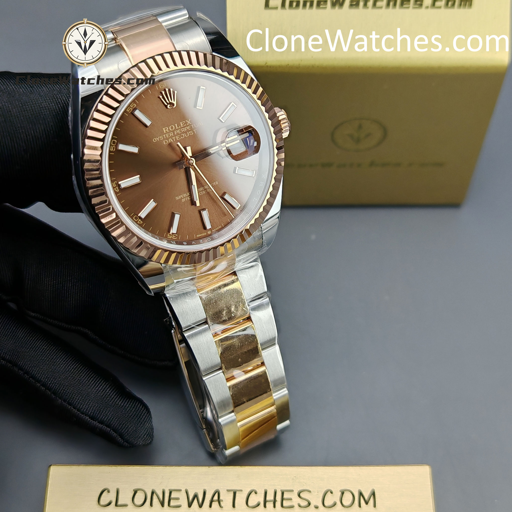 Rolex Super Clone Watch 1:1 DateJust m126331-0001 Oyster 41MM 3235 Movement