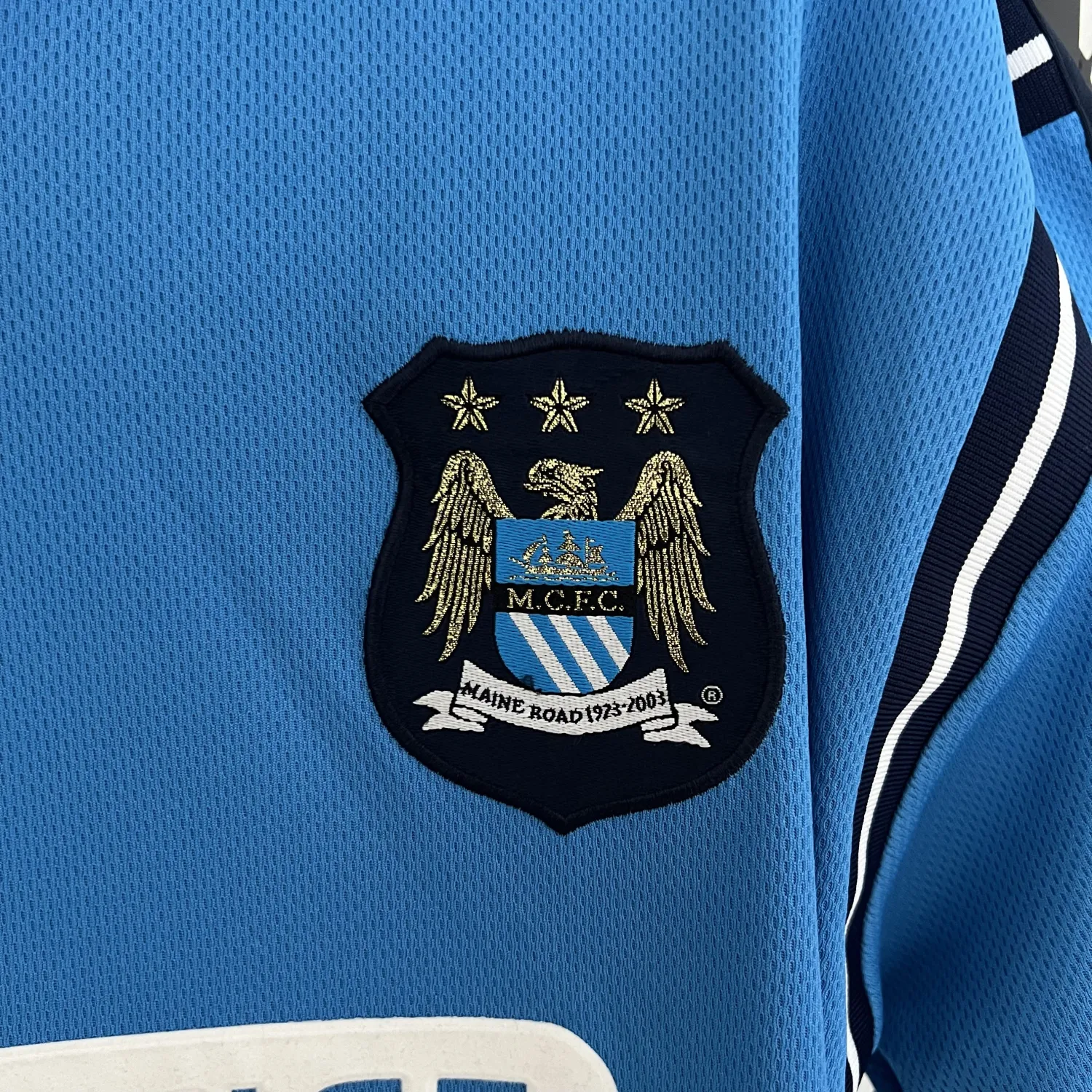 2002/03 Manchester City home retro jersey