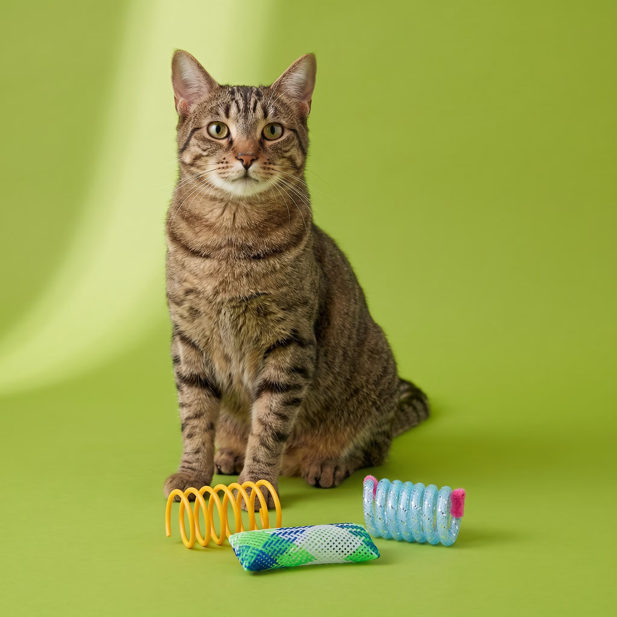 Vibrant Life Rolling Springs Cat Toys, 3 Pack
