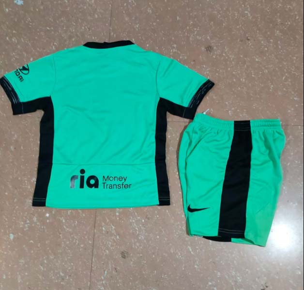 2023/2024 Soccer Jersey Atletico Madrid Third Away 1:1 Thai Quality Kids Size