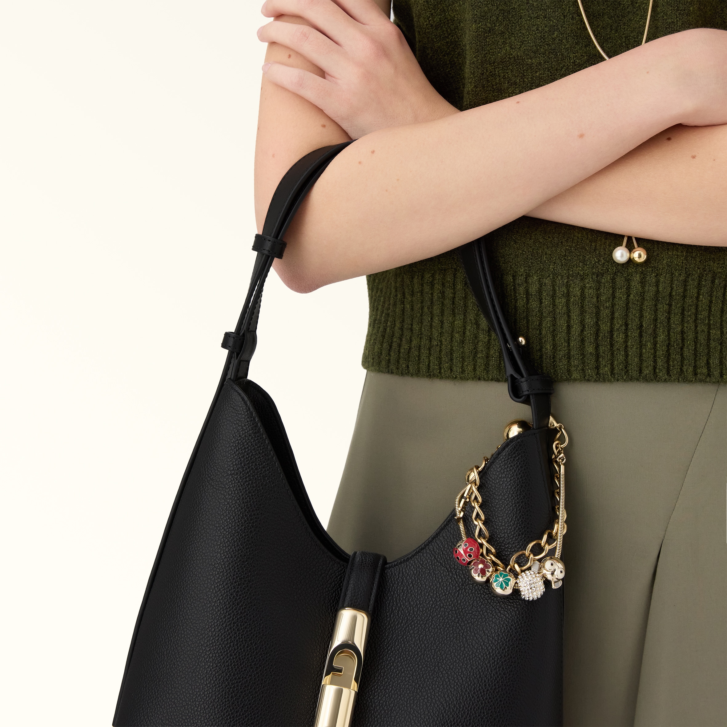 Furla Goccia Shoulder Bag S