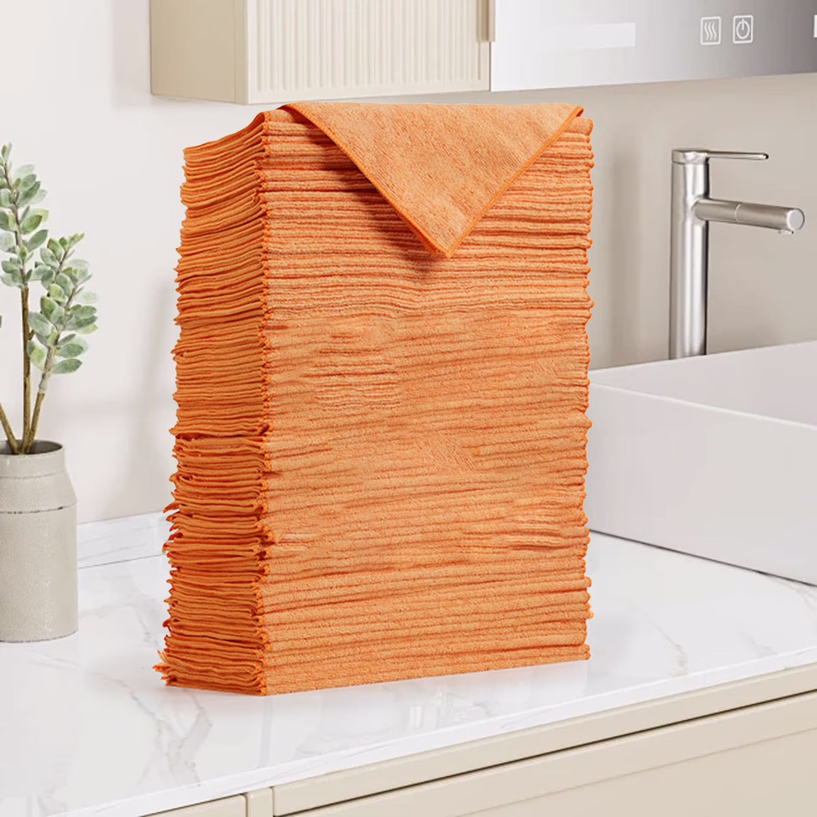 Xuniizn Microfiber Cleaning Cloths, Ultra Soft, Reusable, Lint-Free, Streak-Free, Super Absorbent for House, Kitchen, Car, and Glass